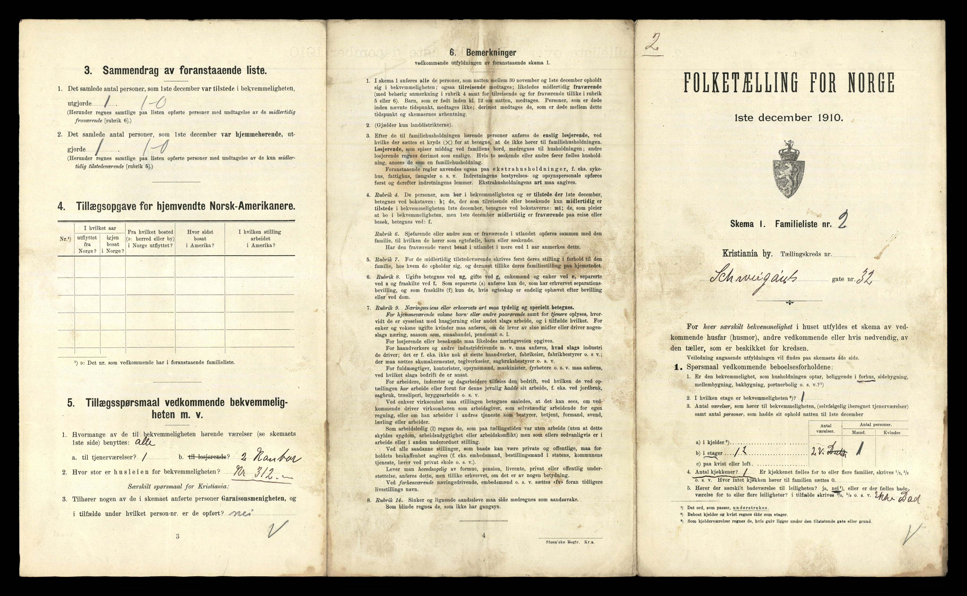 RA, 1910 census for Kristiania, 1910, p. 86681