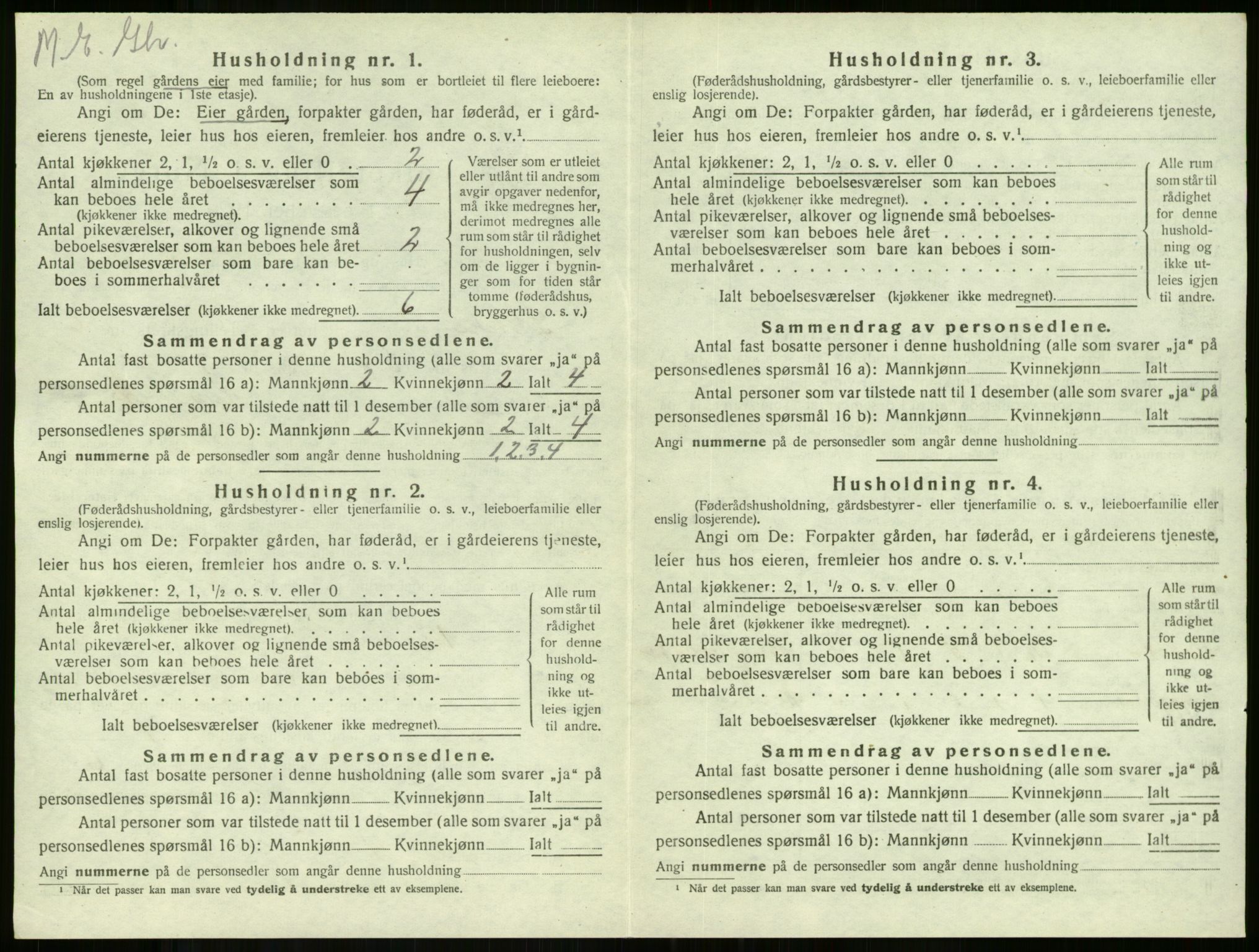 SAKO, 1920 census for Stokke, 1920, p. 1103