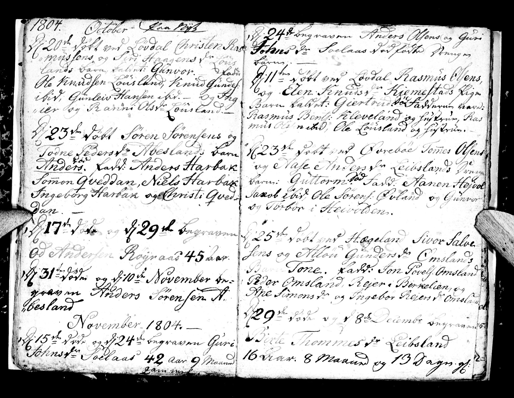 Bjelland sokneprestkontor, AV/SAK-1111-0005/F/Fa/Fab/L0001: Parish register (official) no. A 1, 1799-1810