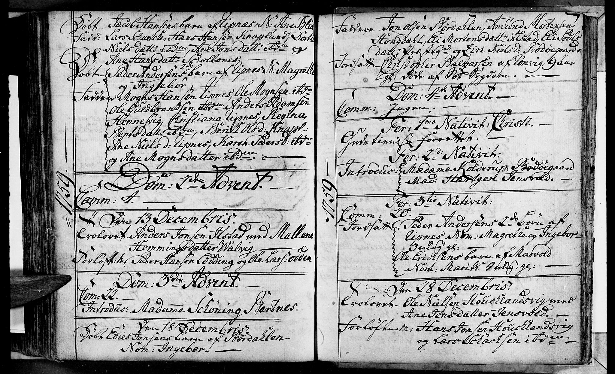 Ministerialprotokoller, klokkerbøker og fødselsregistre - Nordland, AV/SAT-A-1459/801/L0002: Parish register (official) no. 801A02, 1744-1761