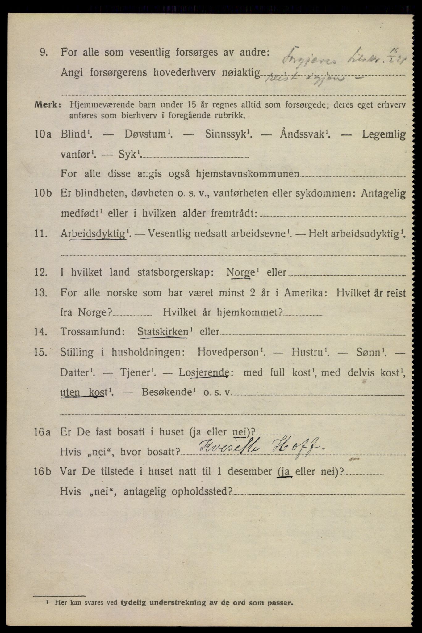 SAO, 1920 census for Kristiania, 1920, p. 208272