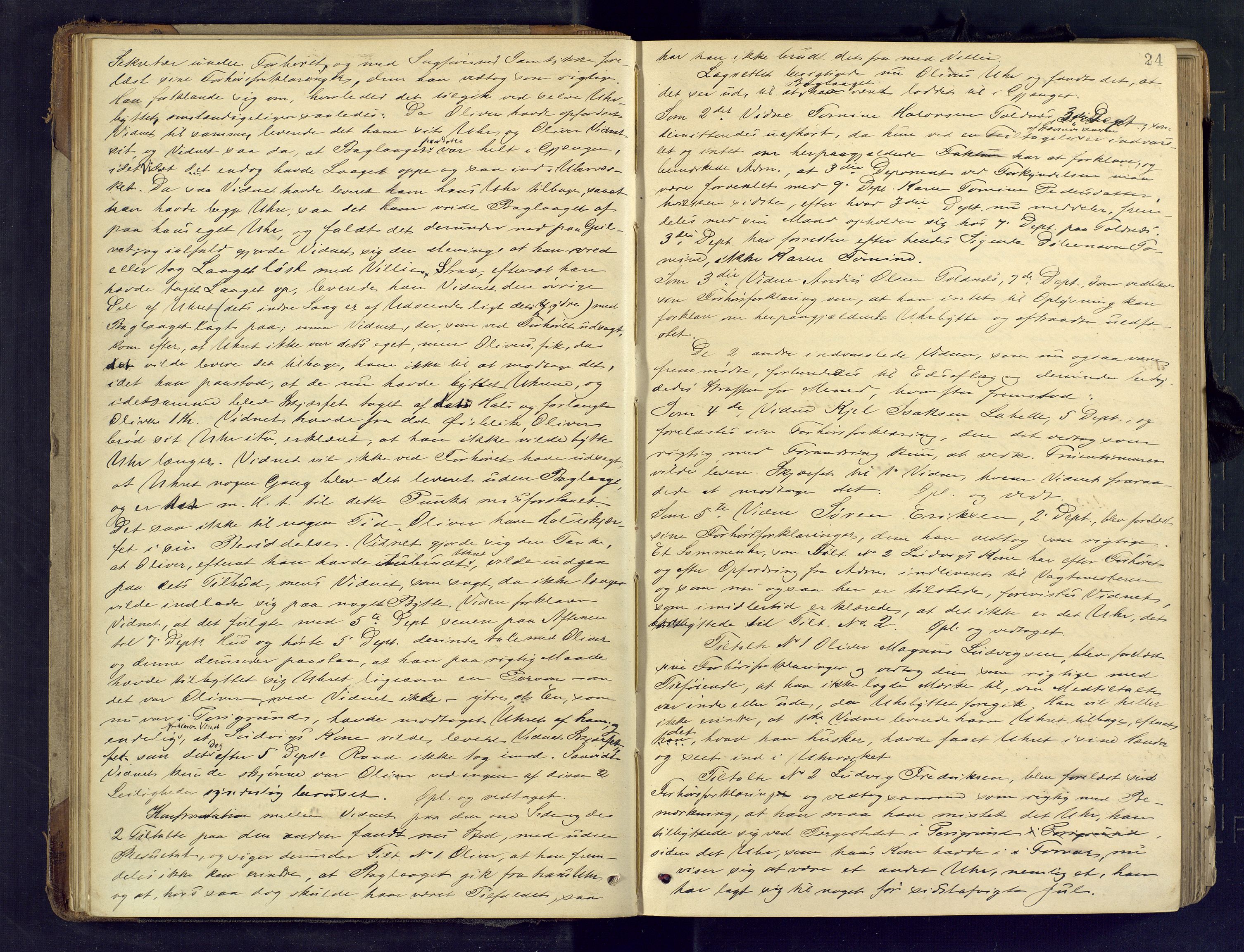 Gjerpen sorenskriveri, AV/SAKO-A-216/F/Fb/L0012: Ekstrarettsprotokoll, 1886-1893, p. 24