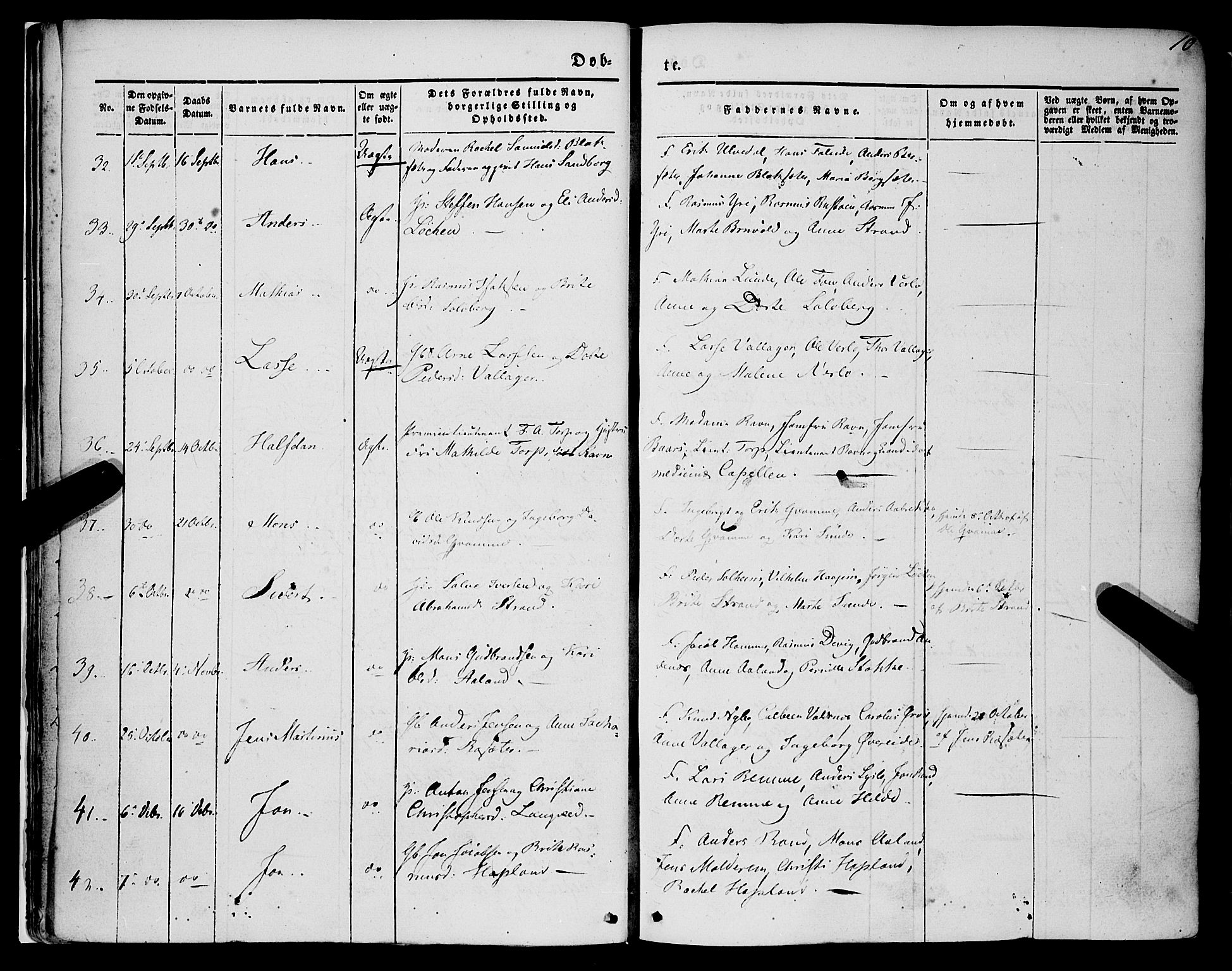 Innvik sokneprestembete, SAB/A-80501: Parish register (official) no. A 5, 1847-1865, p. 10