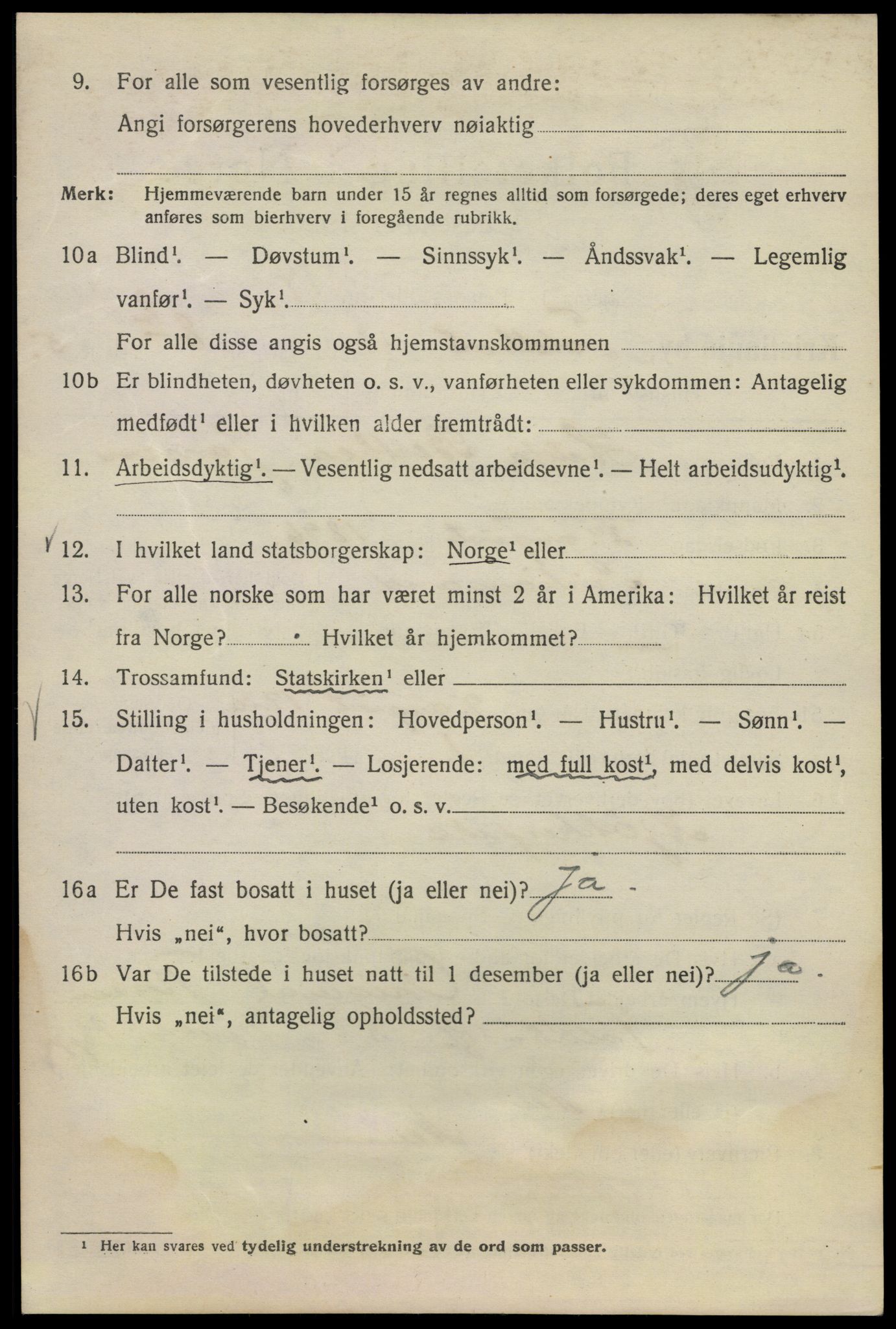 SAO, 1920 census for Kristiania, 1920, p. 588308