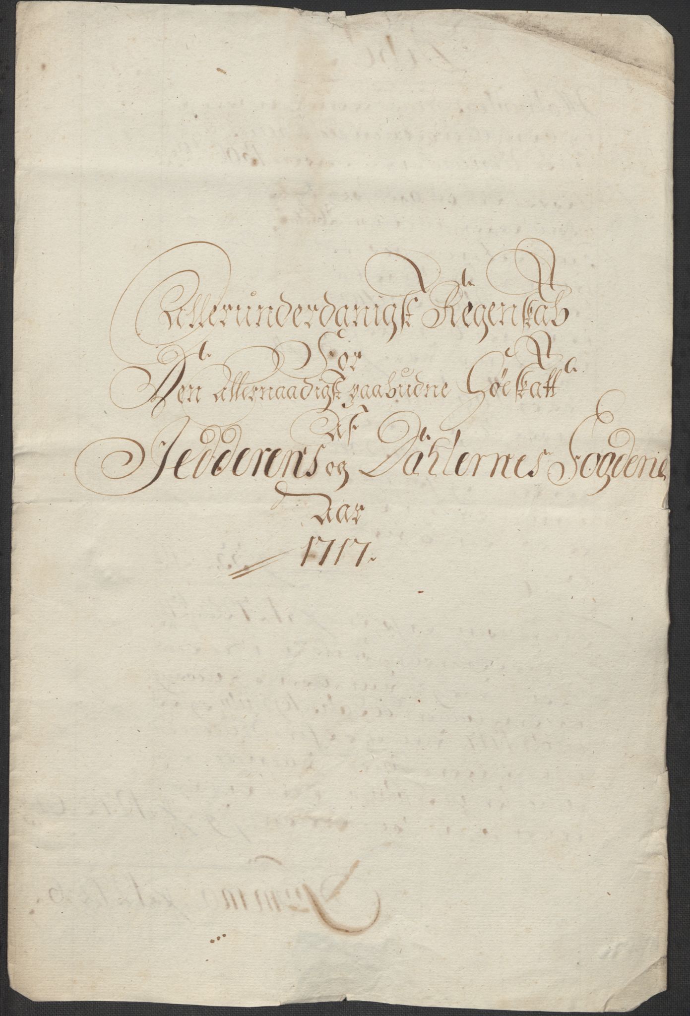 Rentekammeret inntil 1814, Reviderte regnskaper, Fogderegnskap, RA/EA-4092/R46/L2742: Fogderegnskap Jæren og Dalane, 1717, p. 197