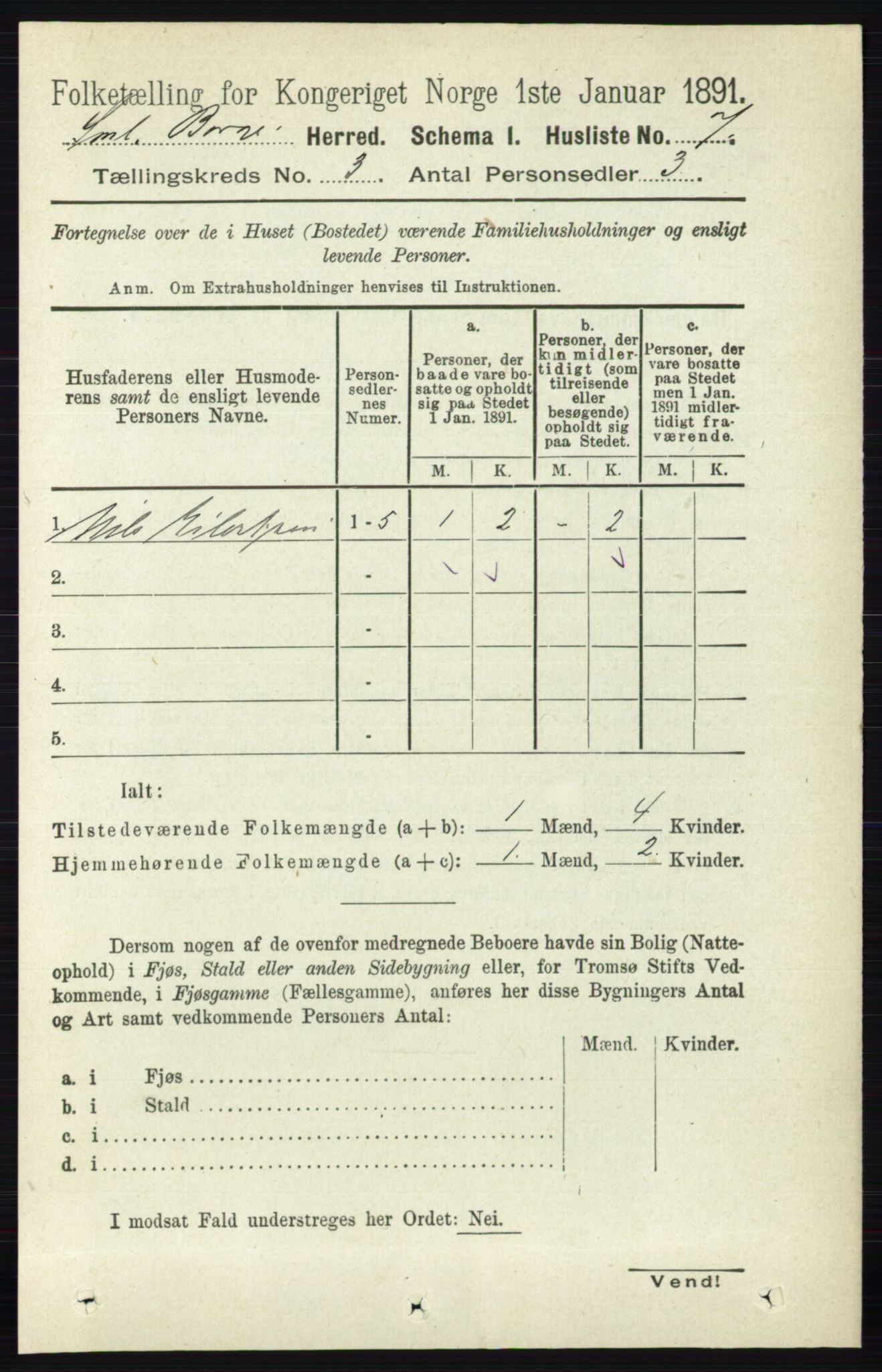 RA, 1891 census for 0113 Borge, 1891, p. 1359