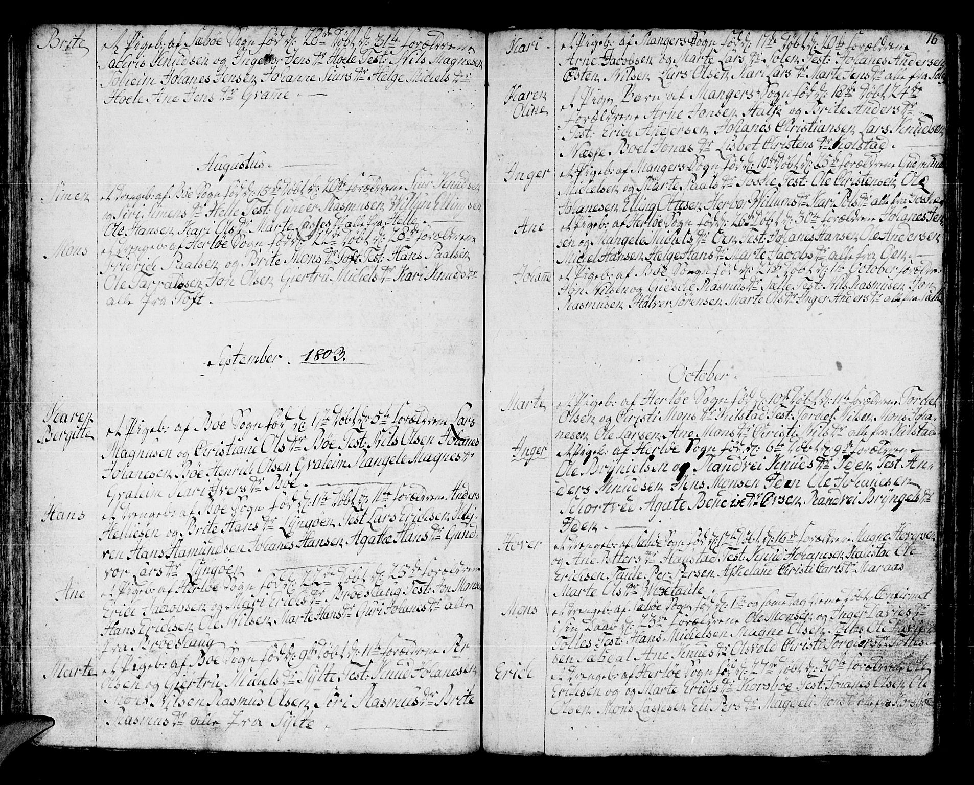 Manger sokneprestembete, SAB/A-76801/H/Haa: Parish register (official) no. A 2, 1792-1815, p. 76