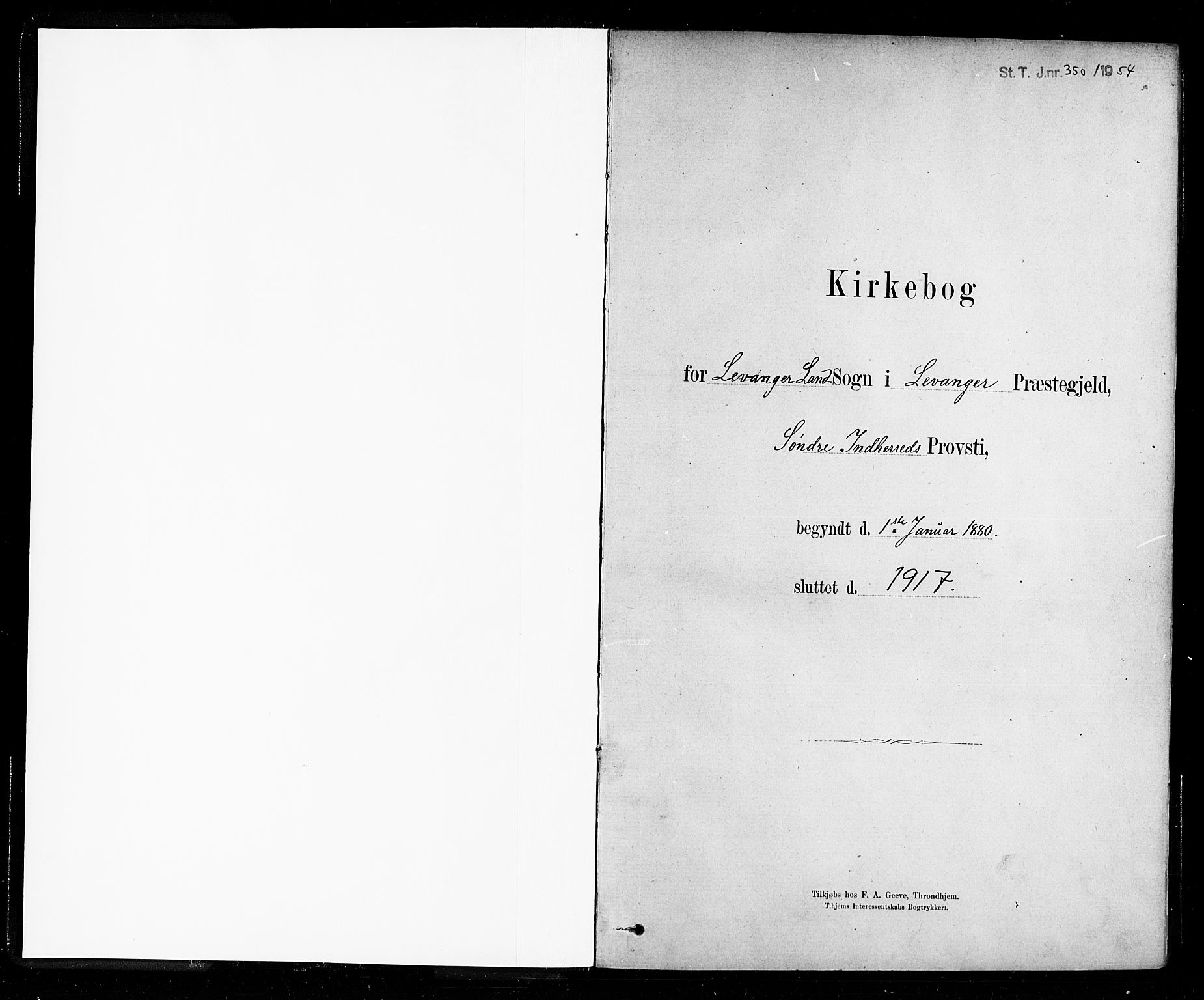 Ministerialprotokoller, klokkerbøker og fødselsregistre - Nord-Trøndelag, SAT/A-1458/721/L0208: Parish register (copy) no. 721C01, 1880-1917