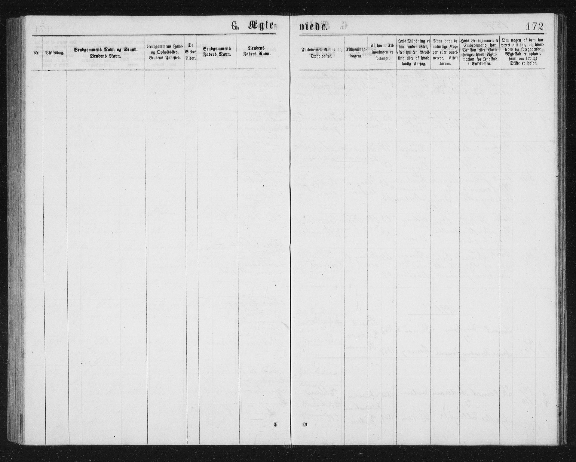 Ministerialprotokoller, klokkerbøker og fødselsregistre - Sør-Trøndelag, SAT/A-1456/662/L0756: Parish register (copy) no. 662C01, 1869-1891, p. 172