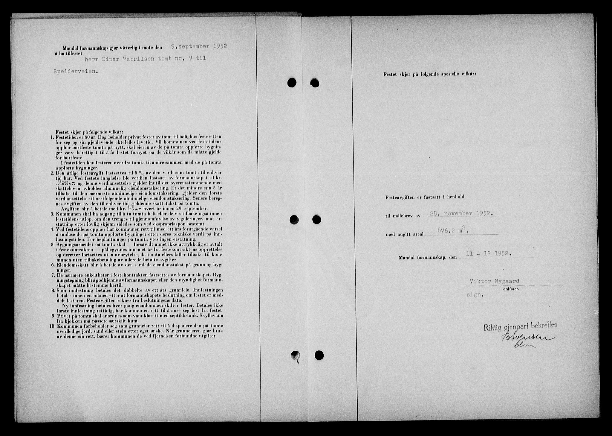 Mandal sorenskriveri, SAK/1221-0005/001/G/Gb/Gba/L0087: Mortgage book no. A-24, 1953-1953, Diary no: : 444/1953