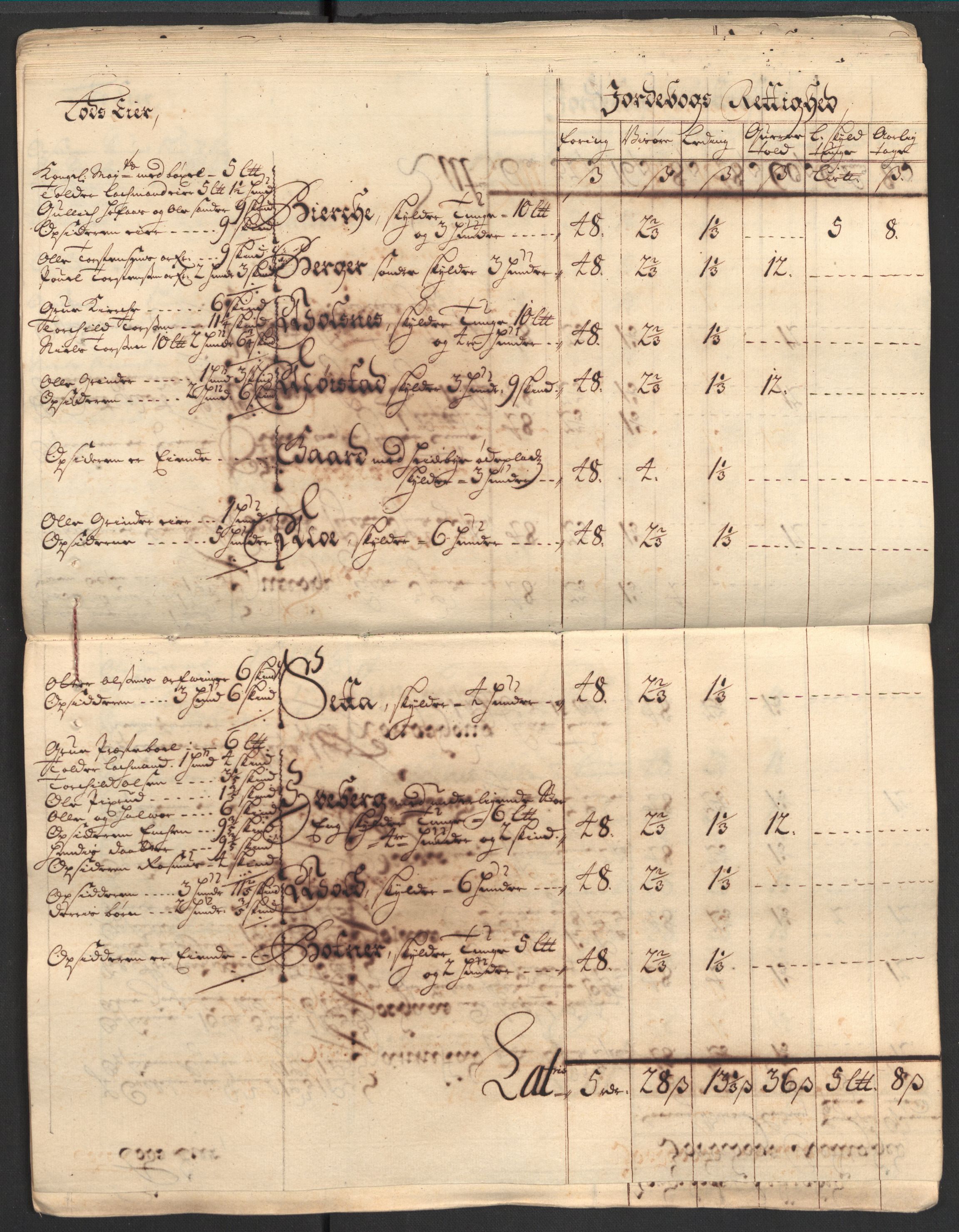 Rentekammeret inntil 1814, Reviderte regnskaper, Fogderegnskap, AV/RA-EA-4092/R13/L0844: Fogderegnskap Solør, Odal og Østerdal, 1707, p. 53