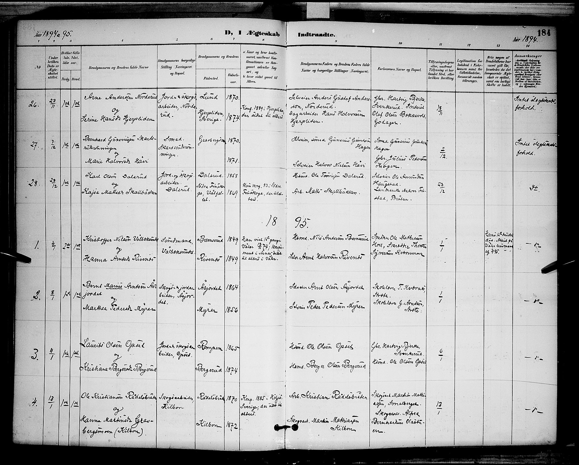 Våler prestekontor, Hedmark, AV/SAH-PREST-040/H/Ha/Hab/L0001: Parish register (copy) no. 1, 1894-1904, p. 184