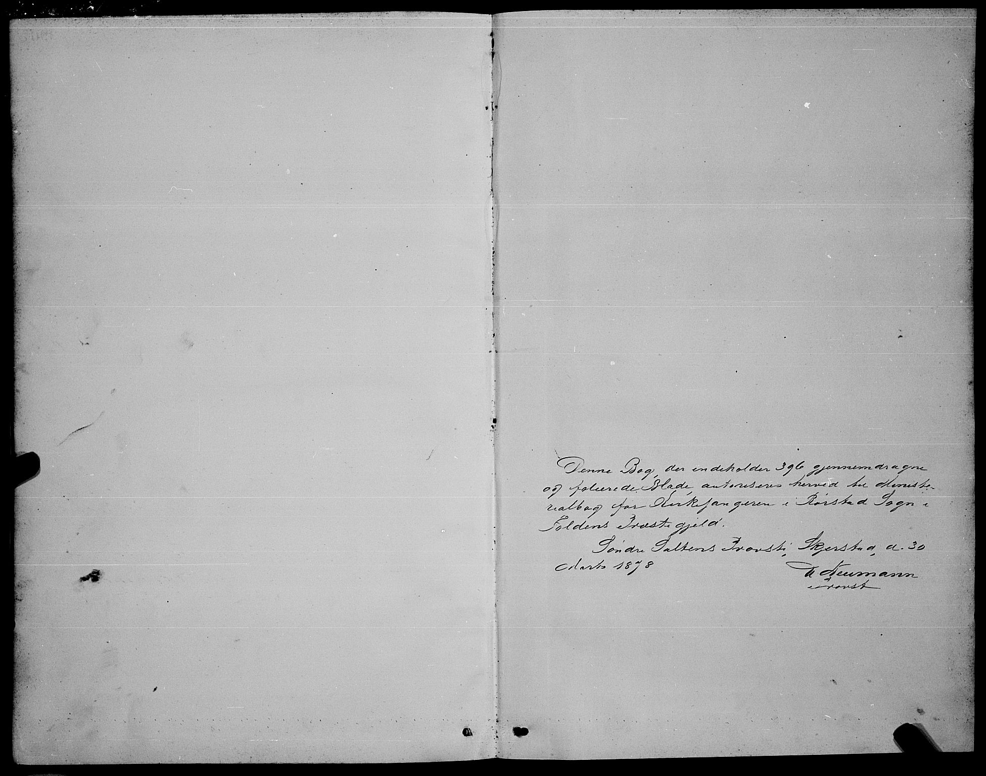 Ministerialprotokoller, klokkerbøker og fødselsregistre - Nordland, AV/SAT-A-1459/853/L0776: Parish register (copy) no. 853C04, 1878-1889