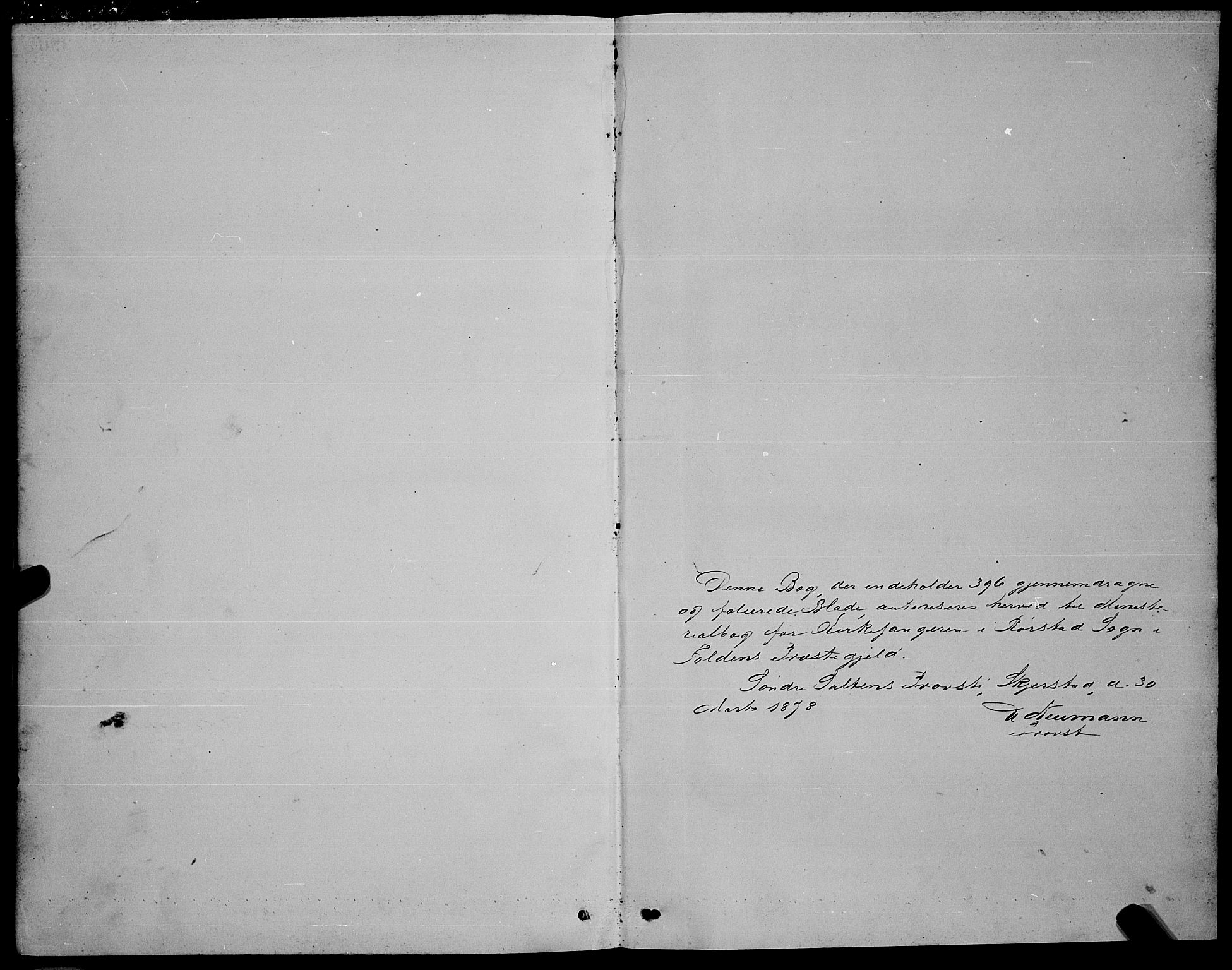 Ministerialprotokoller, klokkerbøker og fødselsregistre - Nordland, SAT/A-1459/853/L0776: Parish register (copy) no. 853C04, 1878-1889