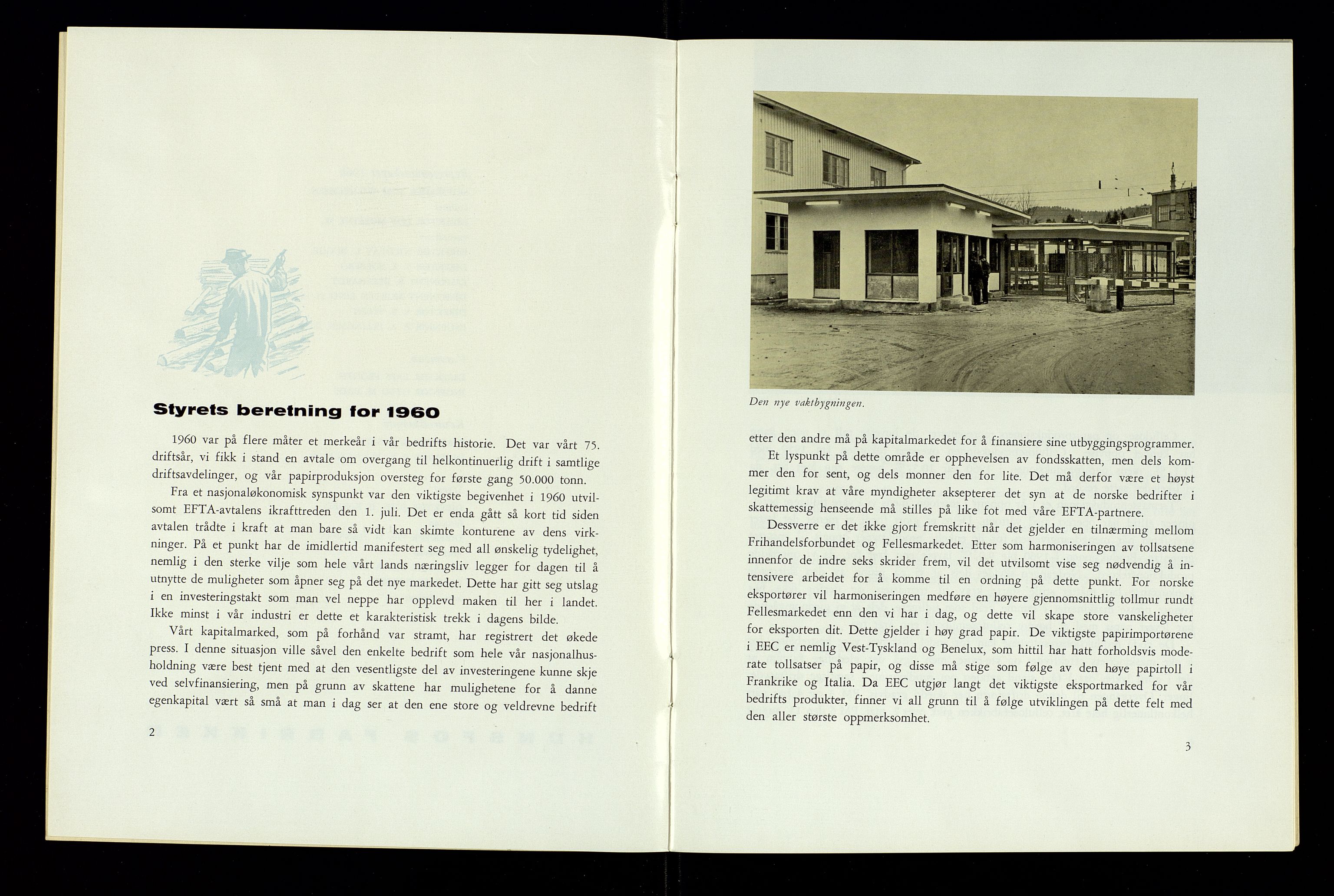 Hunsfos fabrikker, AV/SAK-D/1440/01/L0001/0003: Vedtekter, anmeldelser og årsberetninger / Årsberetninger og regnskap, 1918-1989, p. 183