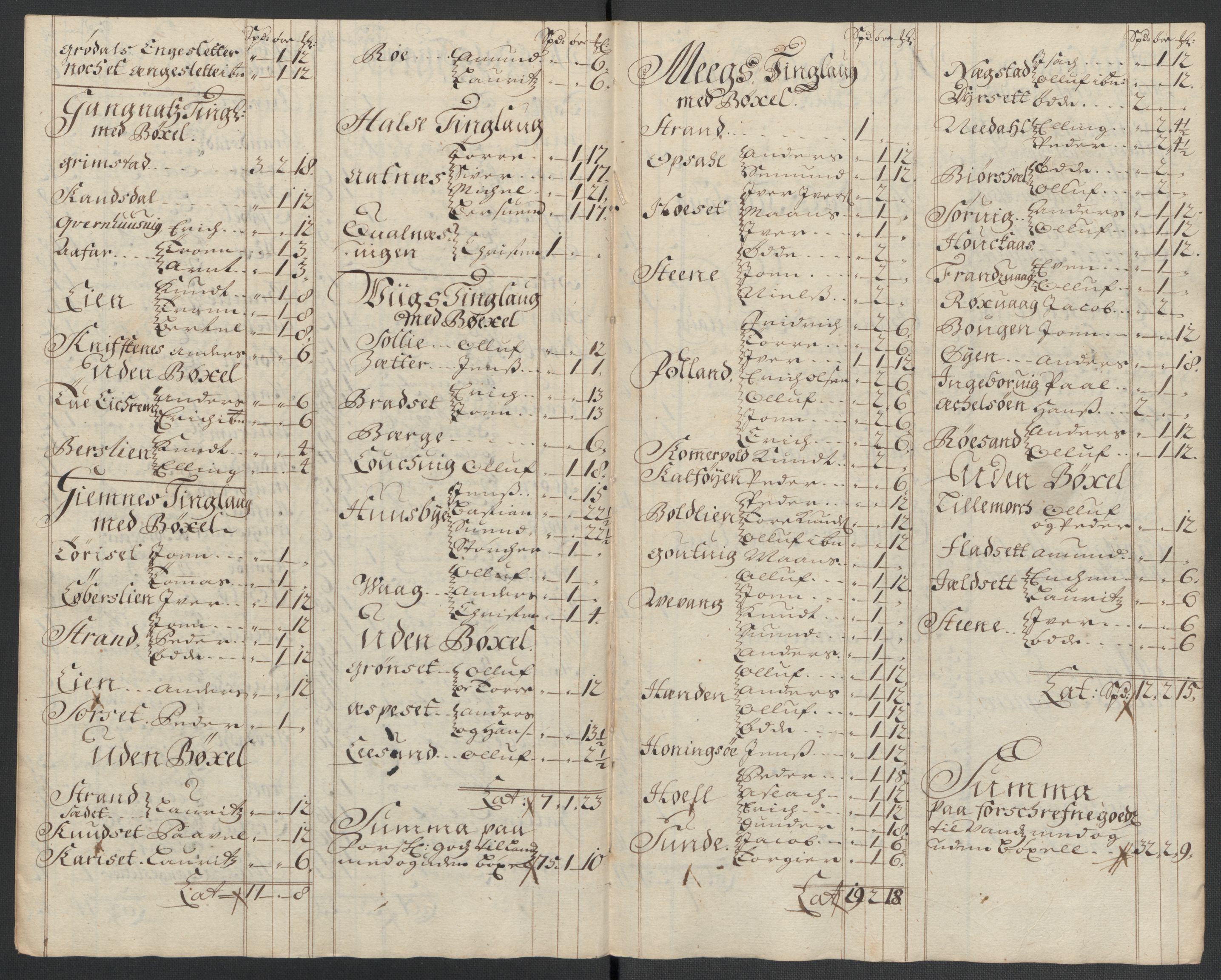 Rentekammeret inntil 1814, Reviderte regnskaper, Fogderegnskap, RA/EA-4092/R56/L3739: Fogderegnskap Nordmøre, 1700-1702, p. 476
