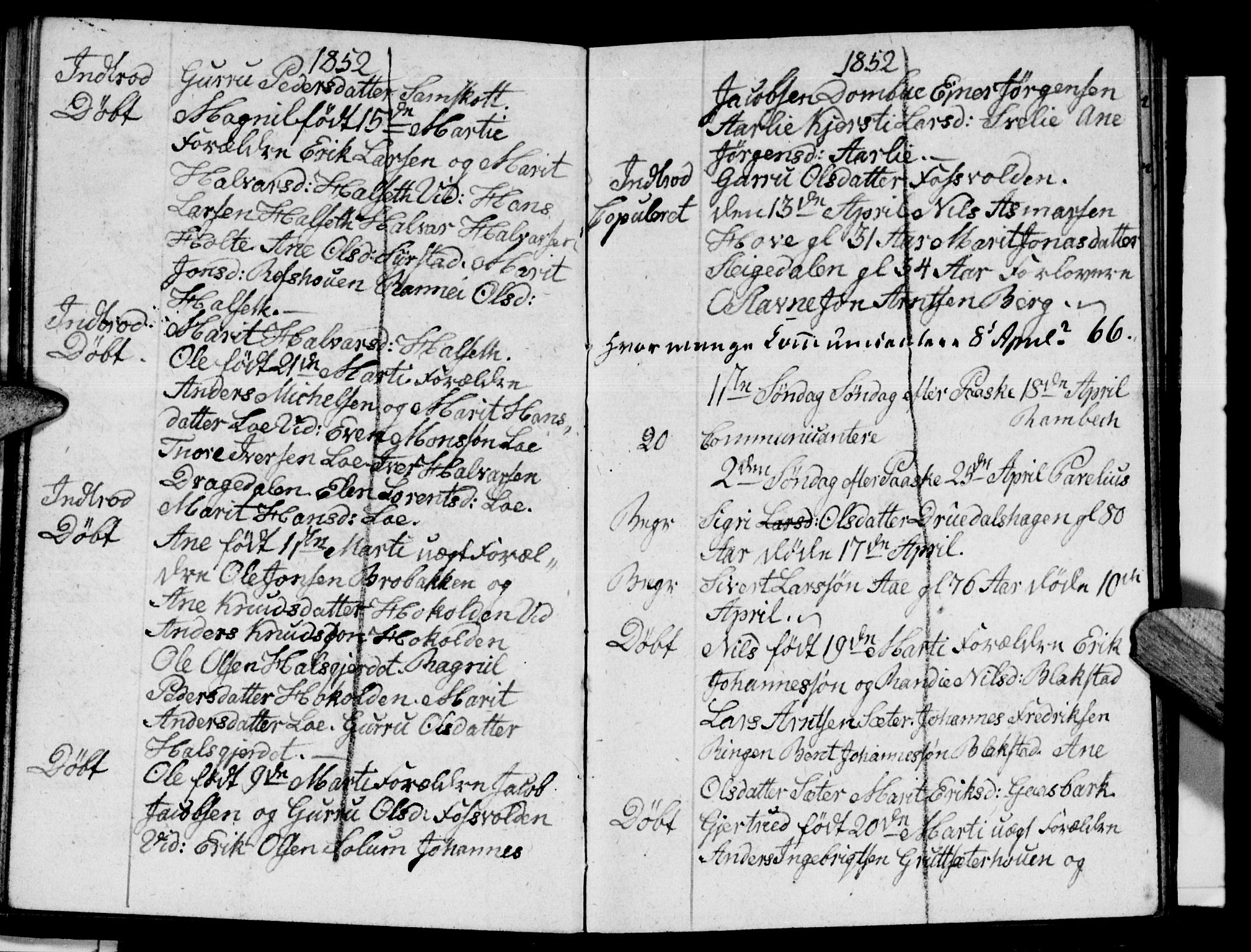 Meldal sokneprestkontor, AV/SAT-A-1123/1/I/I1/I1f/L0008: Parish register draft no. 672I1F, 1827-1866