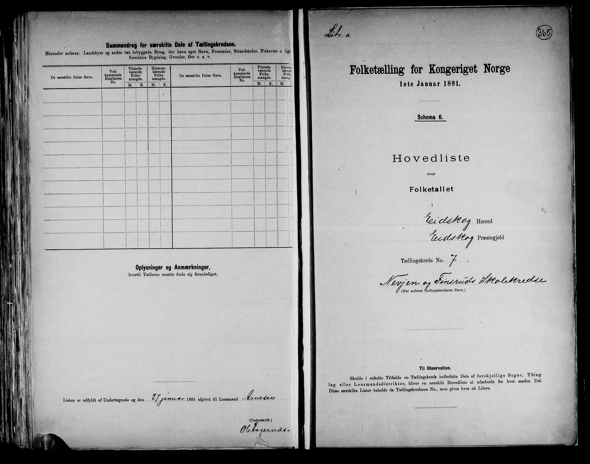 RA, 1891 census for 0420 Eidskog, 1891, p. 21