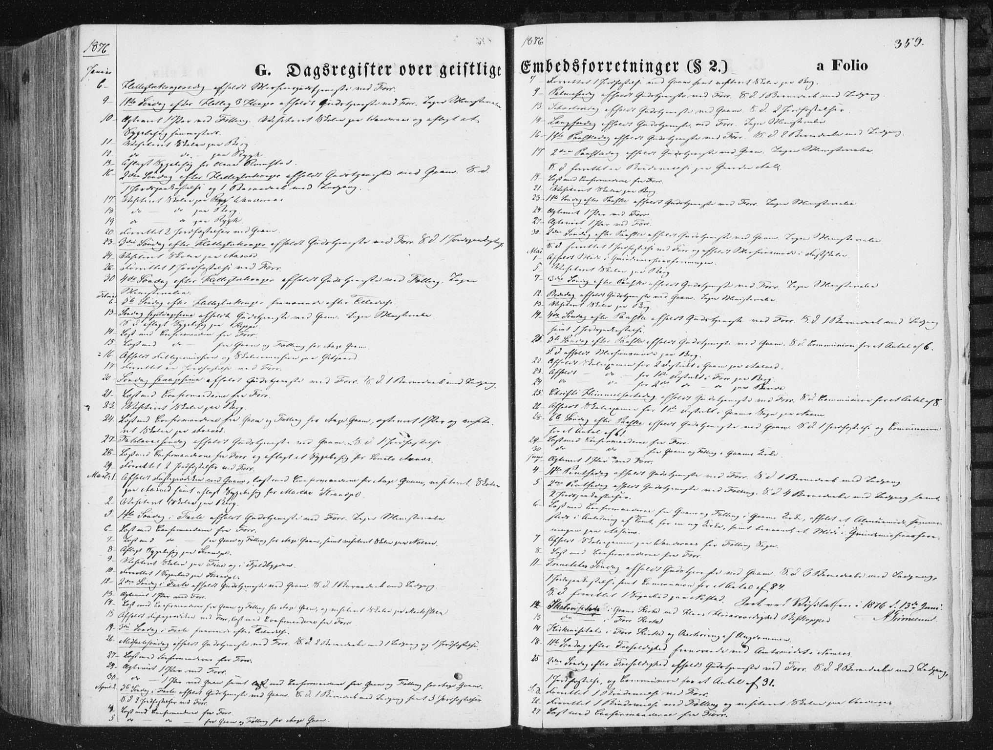 Ministerialprotokoller, klokkerbøker og fødselsregistre - Nord-Trøndelag, SAT/A-1458/746/L0447: Parish register (official) no. 746A06, 1860-1877, p. 359
