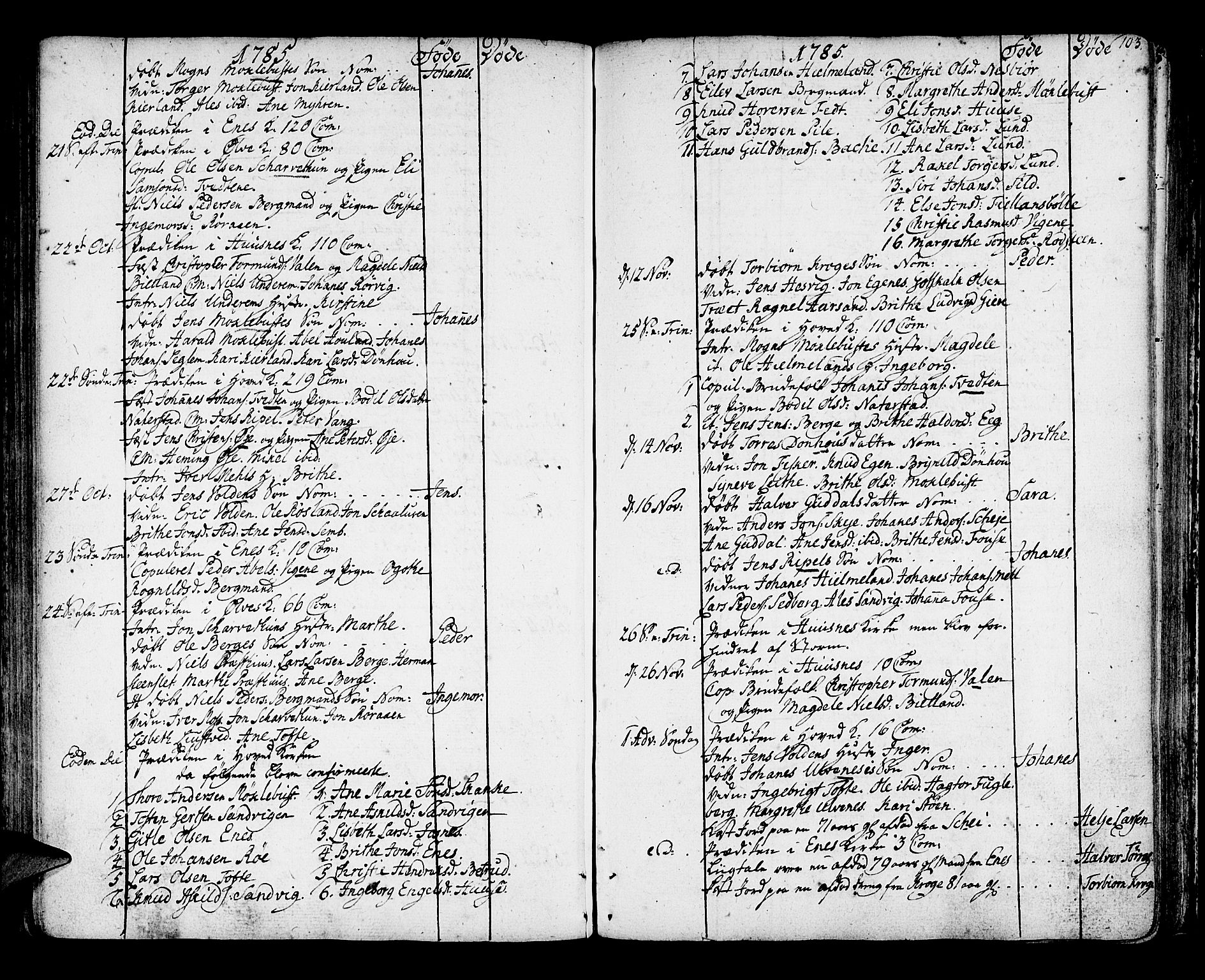 Kvinnherad sokneprestembete, SAB/A-76401/H/Haa: Parish register (official) no. A 4, 1778-1811, p. 103