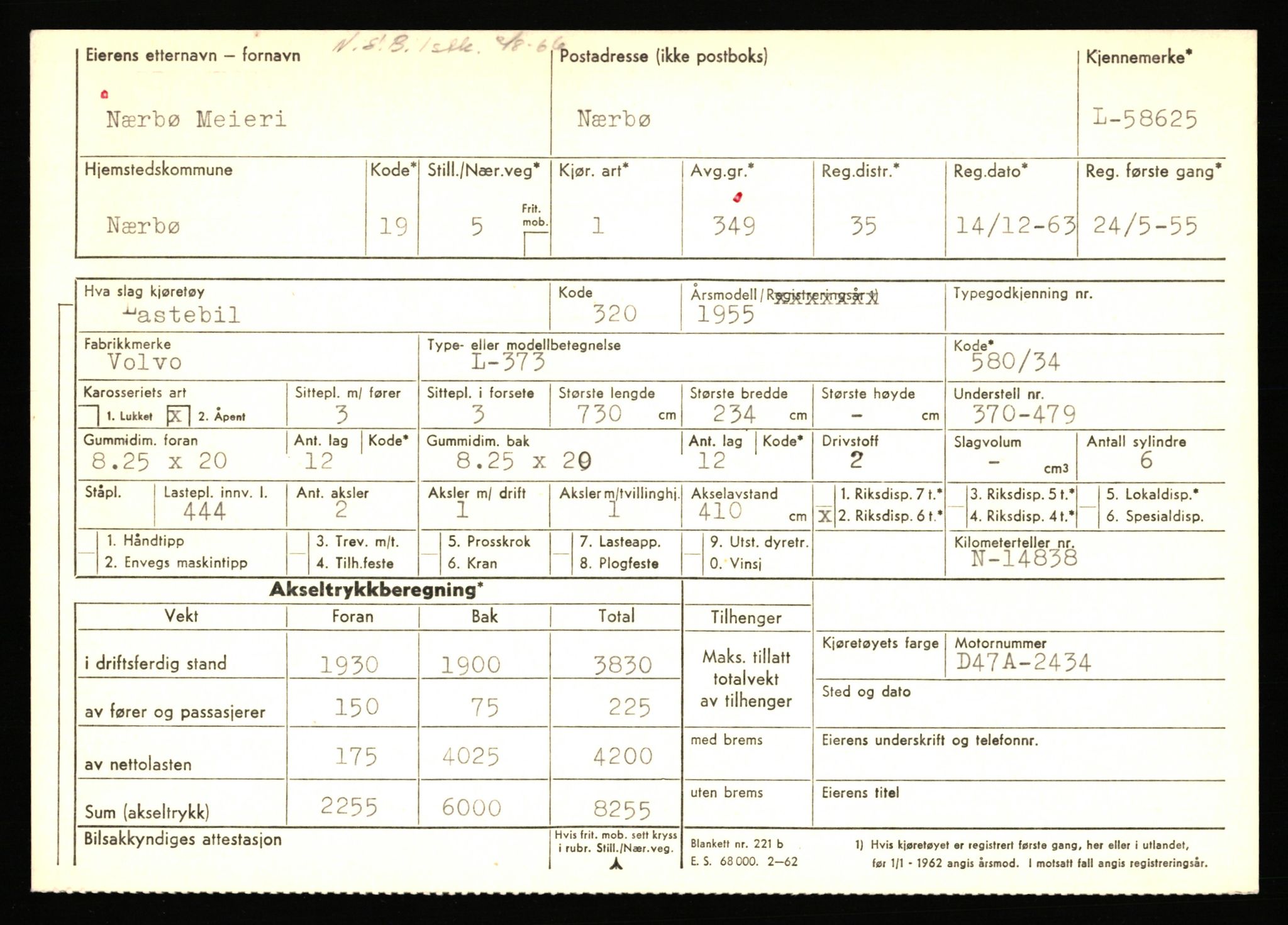 Stavanger trafikkstasjon, AV/SAST-A-101942/0/F/L0058: L-58000 - L-59999, 1930-1971, p. 583