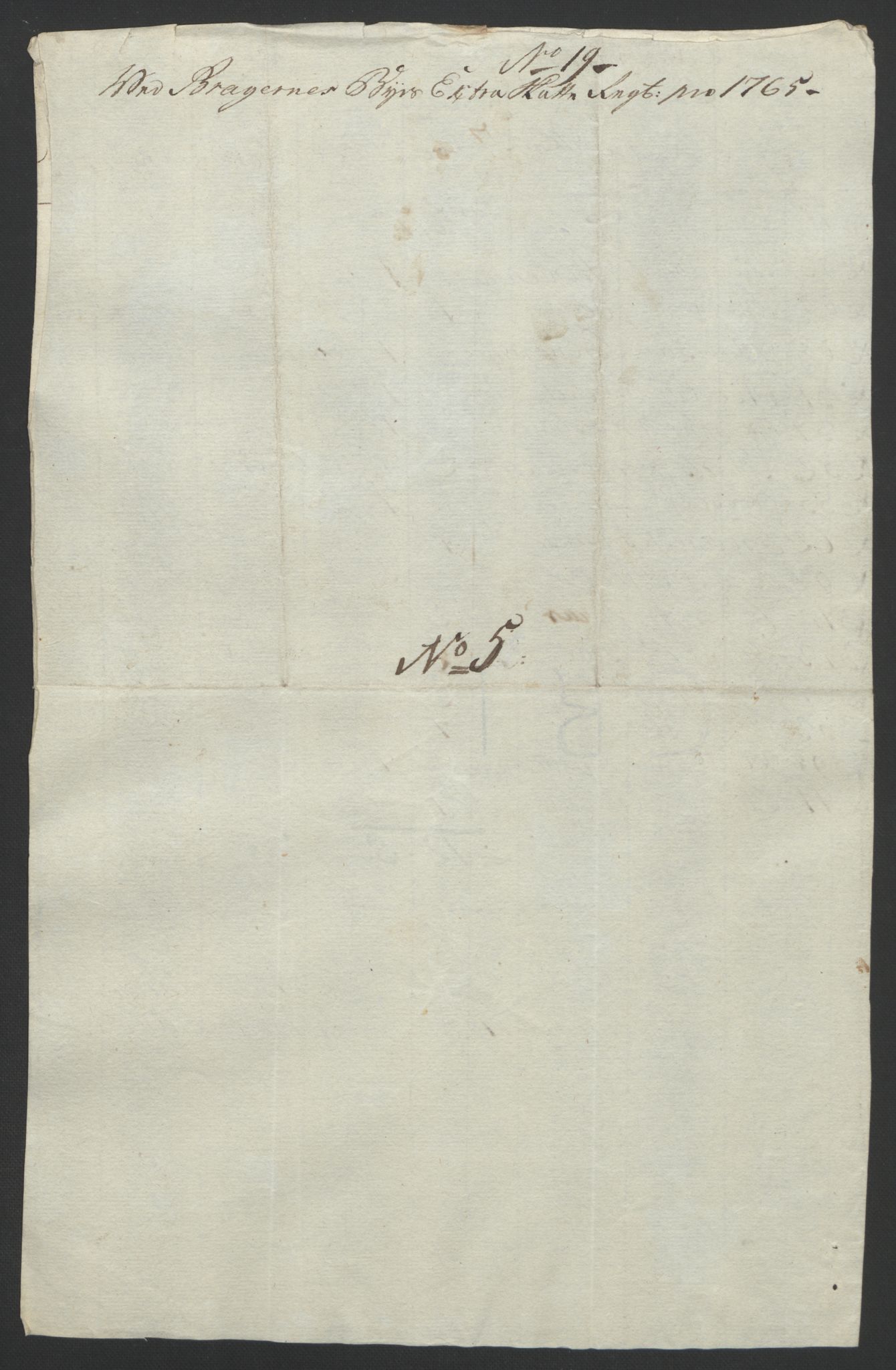 Rentekammeret inntil 1814, Reviderte regnskaper, Byregnskaper, AV/RA-EA-4066/R/Rf/L0119/0001: [F2] Kontribusjonsregnskap / Ekstraskatt, 1762-1767, p. 316