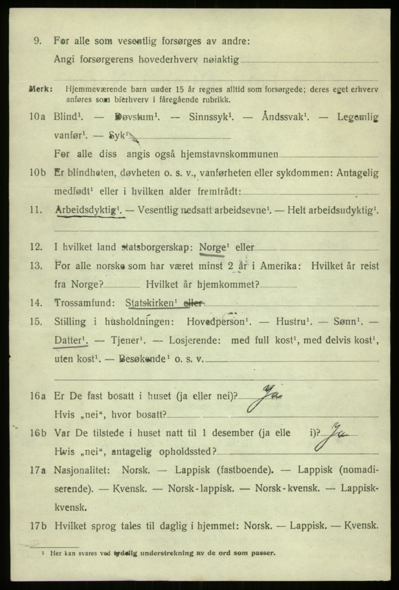 SATØ, 1920 census for Tromsø, 1920, p. 18702