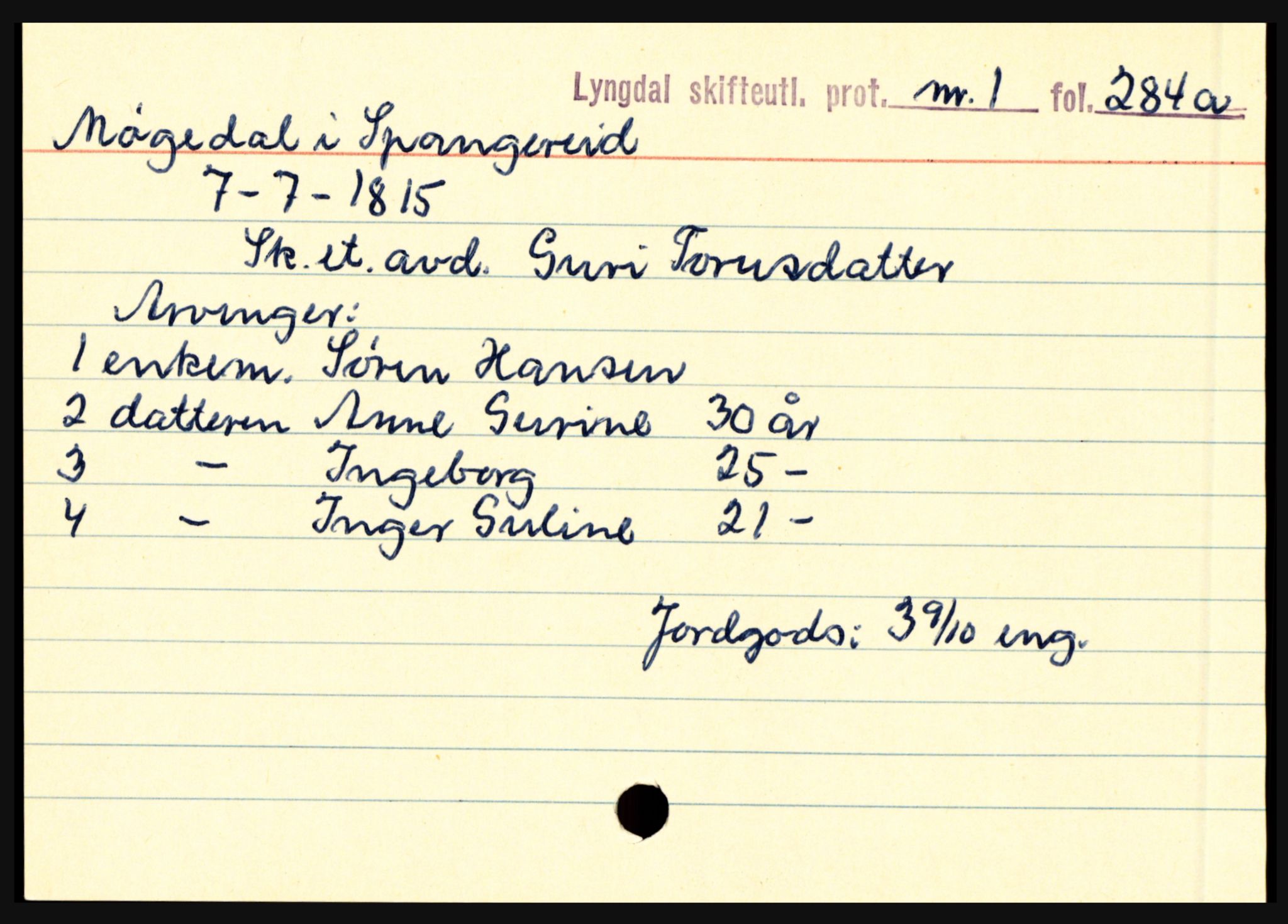 Lyngdal sorenskriveri, SAK/1221-0004/H, p. 7905