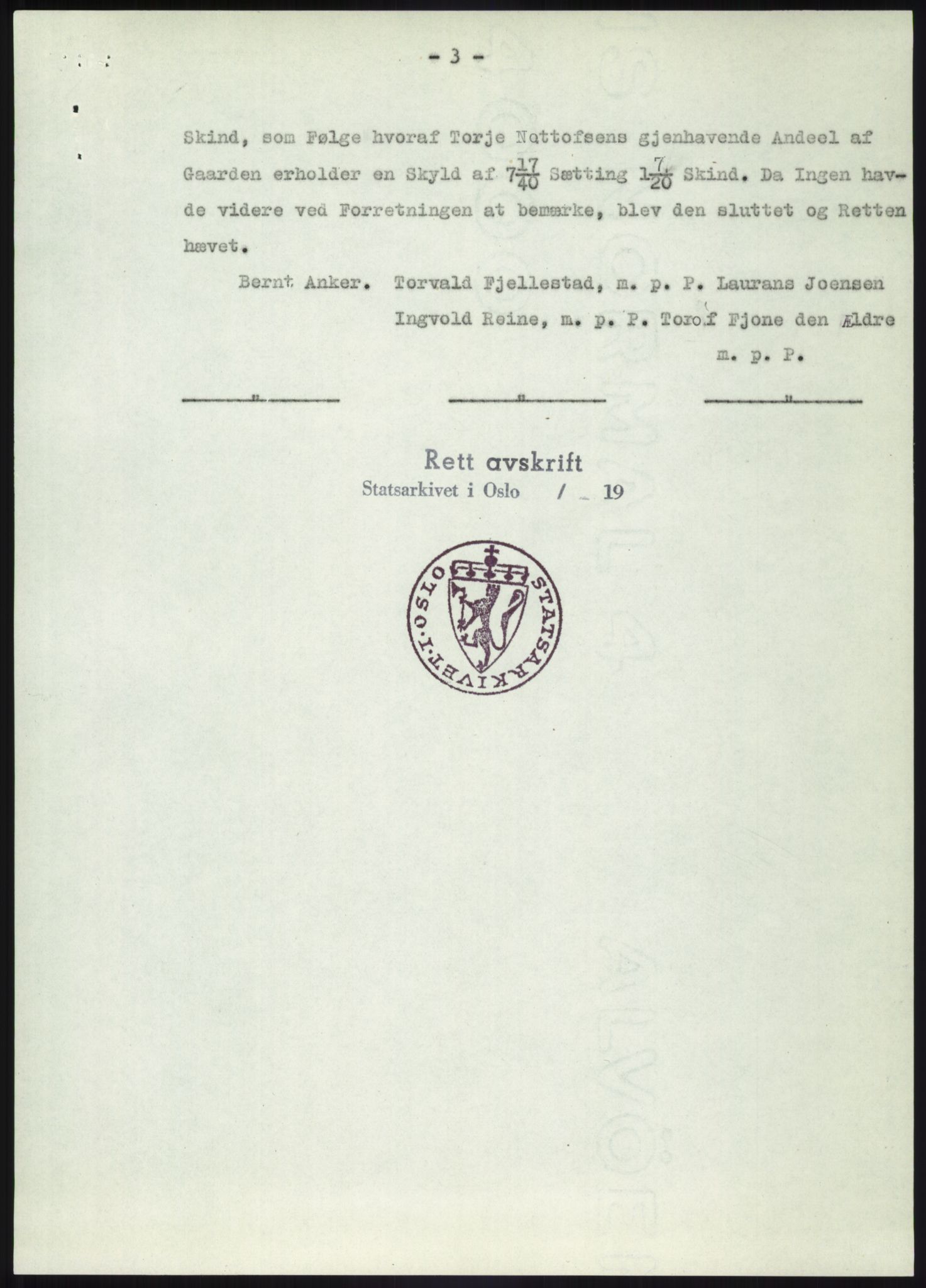 Statsarkivet i Kongsberg, SAKO/A-0001, 1944-1954, p. 444