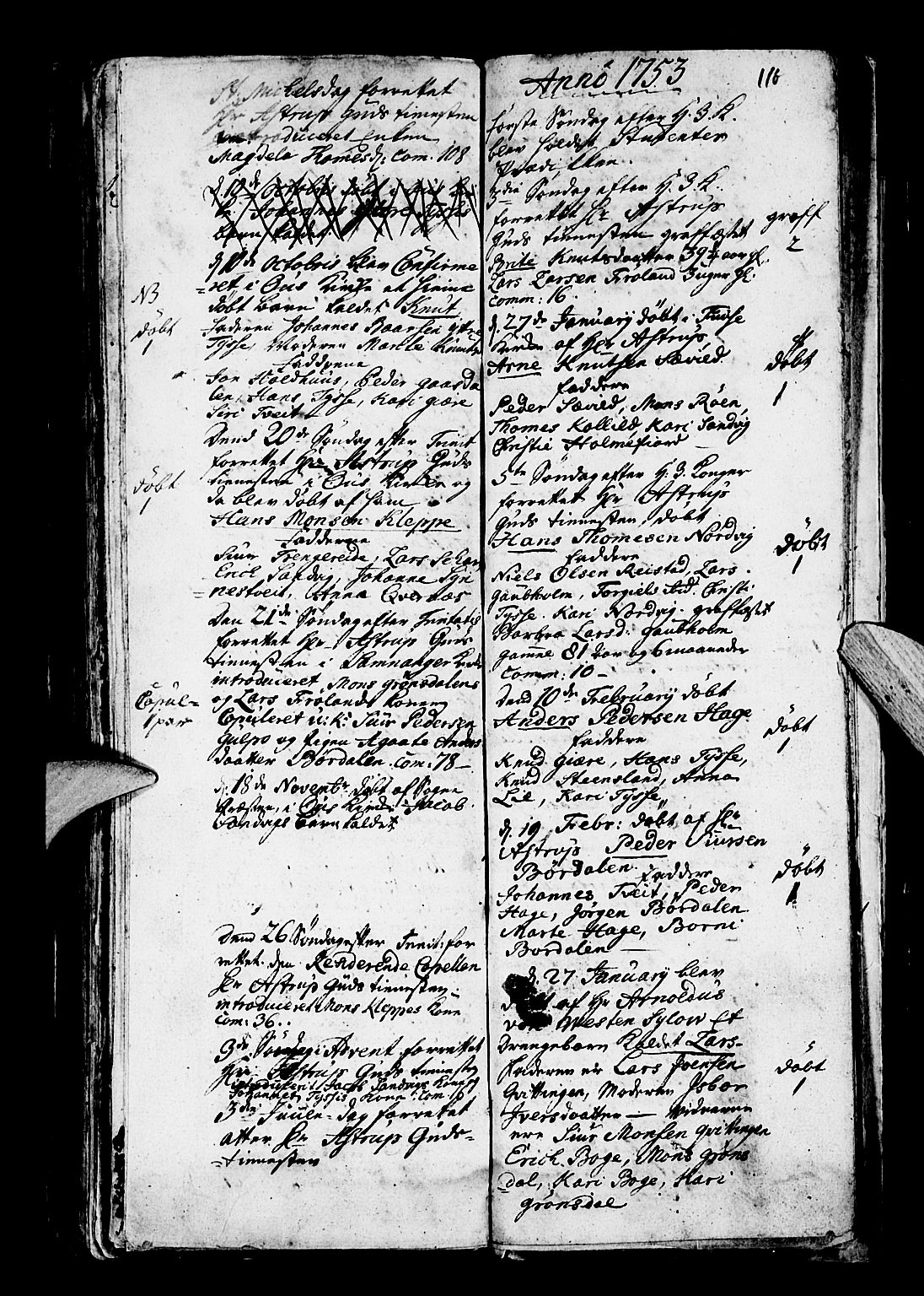 Os sokneprestembete, AV/SAB-A-99929: Parish register (official) no. A 4, 1669-1760, p. 110