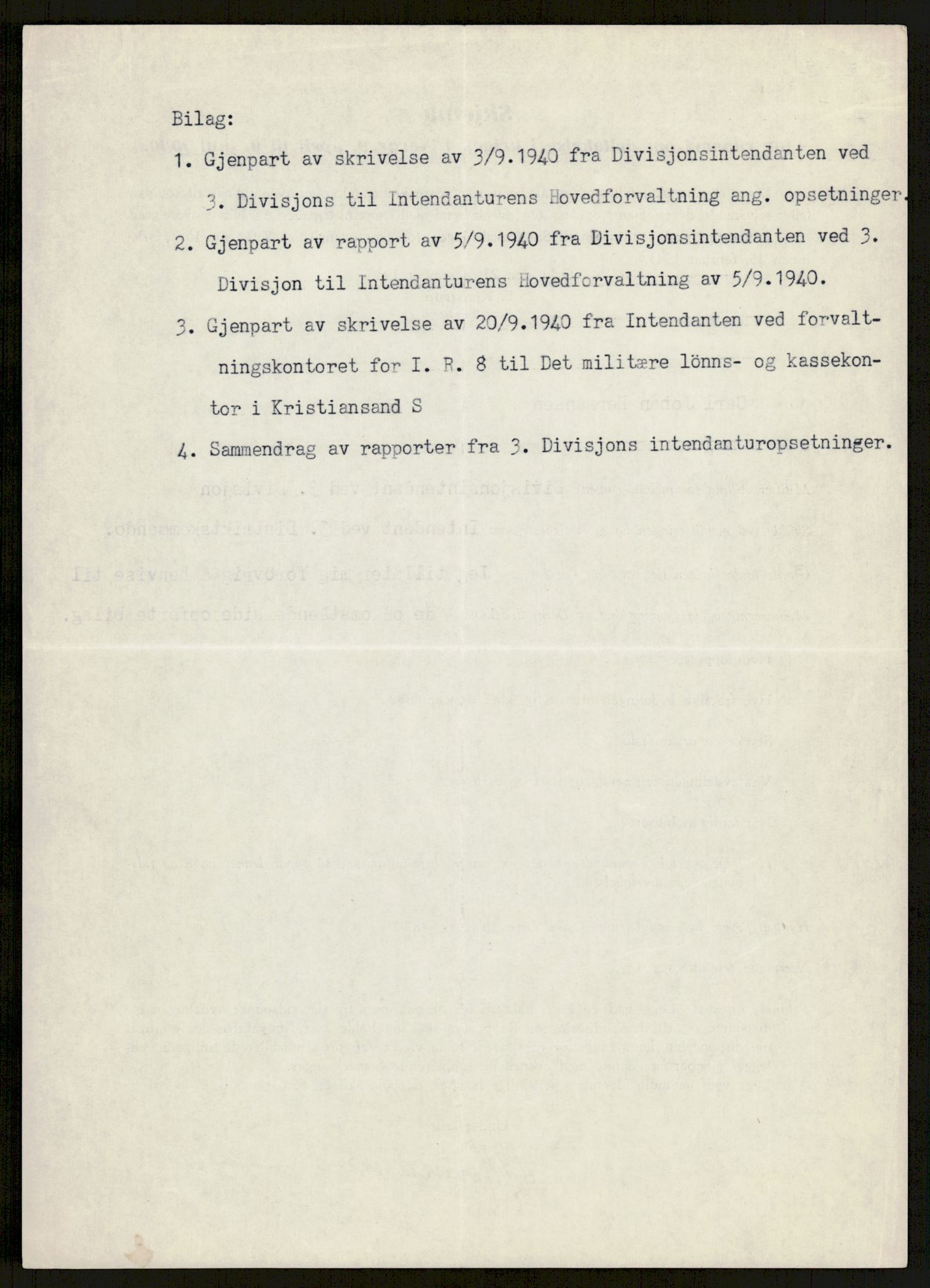 Forsvaret, Forsvarets krigshistoriske avdeling, AV/RA-RAFA-2017/Y/Yb/L0088: II-C-11-300-311  -  3. Divisjon., 1940, p. 609