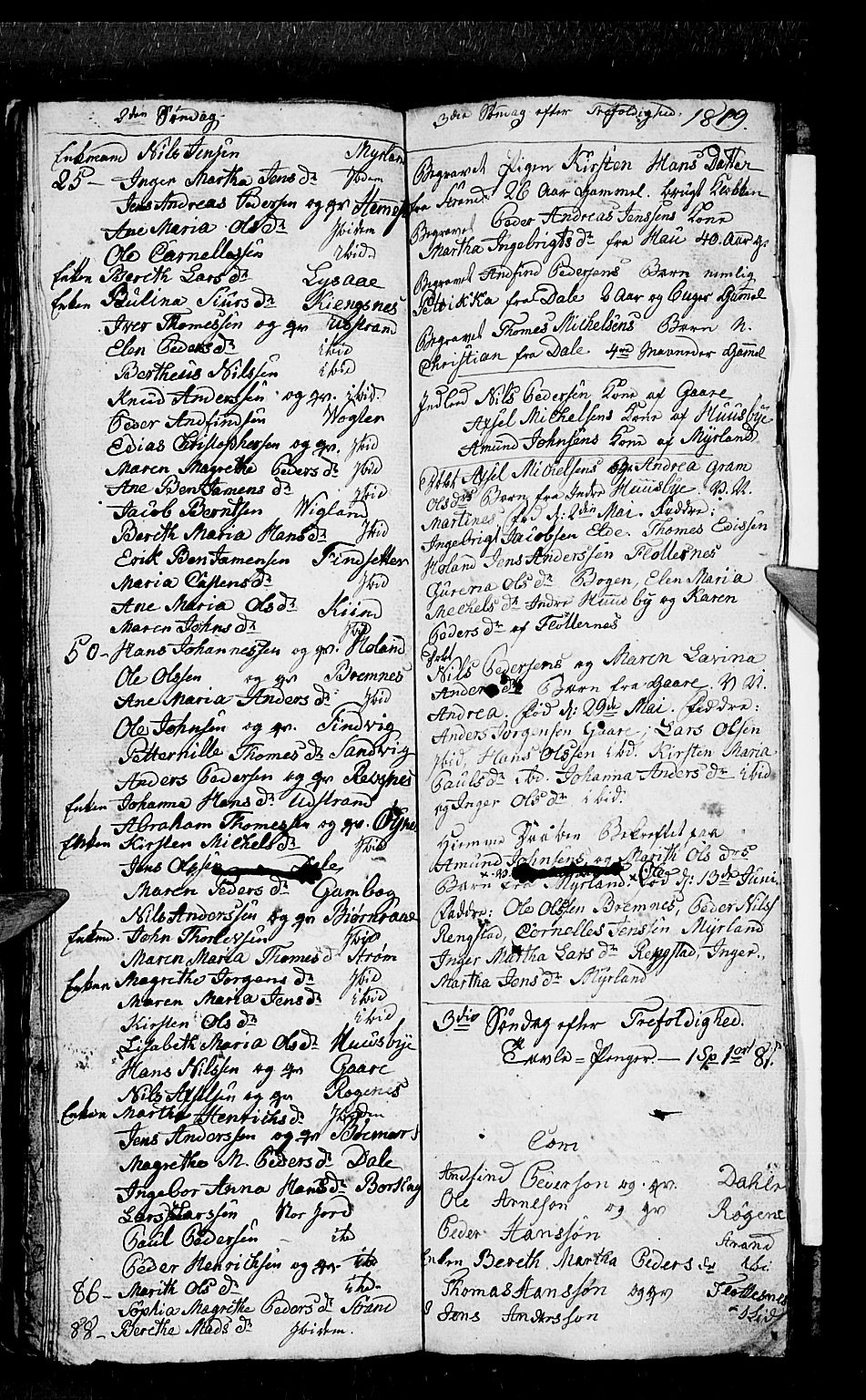 Kvæfjord sokneprestkontor, AV/SATØ-S-1323/G/Ga/Gab/L0001klokker: Parish register (copy) no. 1, 1806-1824