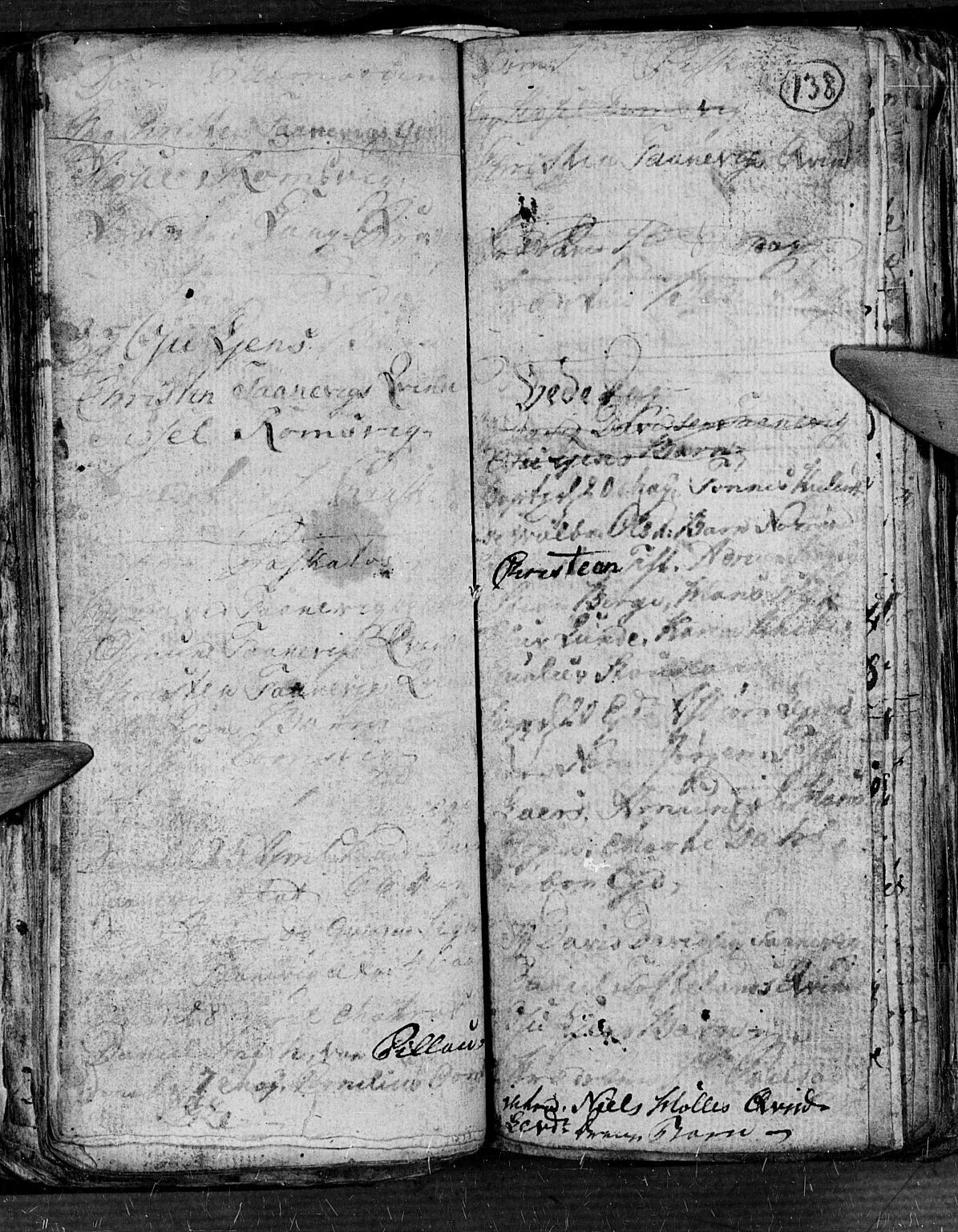 Søgne sokneprestkontor, AV/SAK-1111-0037/F/Fb/Fbb/L0001: Parish register (copy) no. B 1, 1779-1802, p. 138