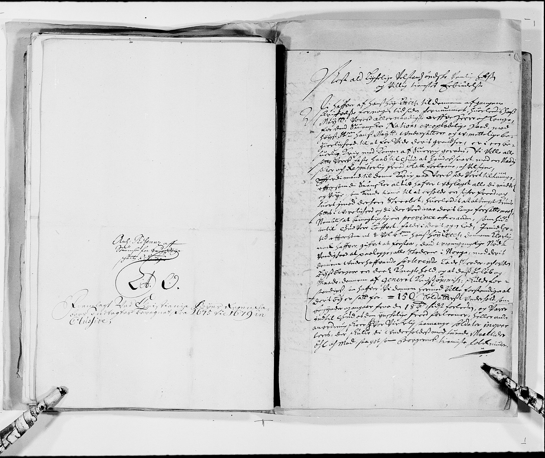 Rentekammeret inntil 1814, Reviderte regnskaper, Byregnskaper, RA/EA-4066/R/Re/L0058: [E3] Kontribusjonsregnskap (med Bragernes og Strømsø), 1675-1679, p. 207