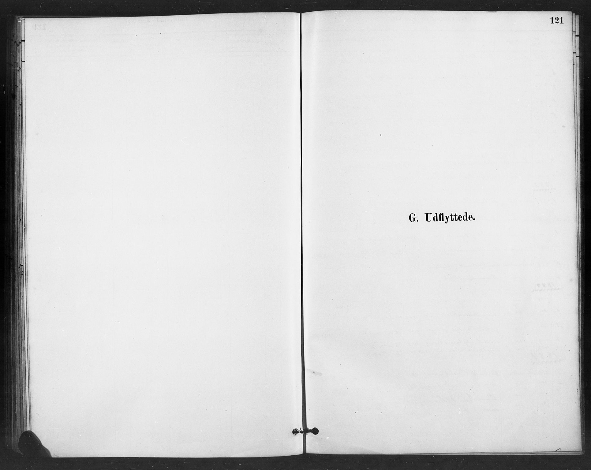 Vestre Slidre prestekontor, AV/SAH-PREST-136/H/Ha/Hab/L0006: Parish register (copy) no. 6, 1881-1915, p. 121