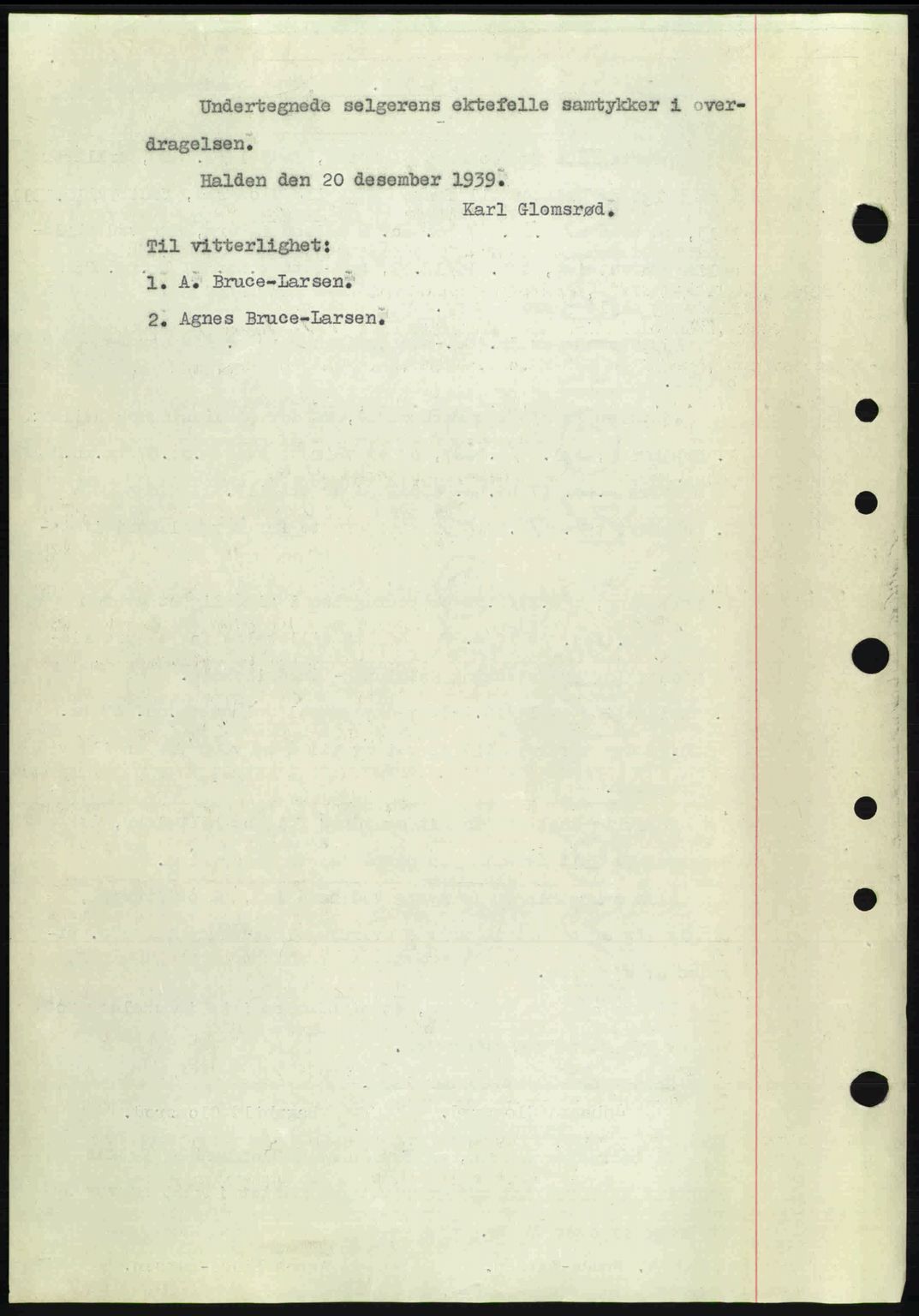 Idd og Marker sorenskriveri, AV/SAO-A-10283/G/Gb/Gbb/L0004: Mortgage book no. A4, 1940-1941, Diary no: : 4/1940