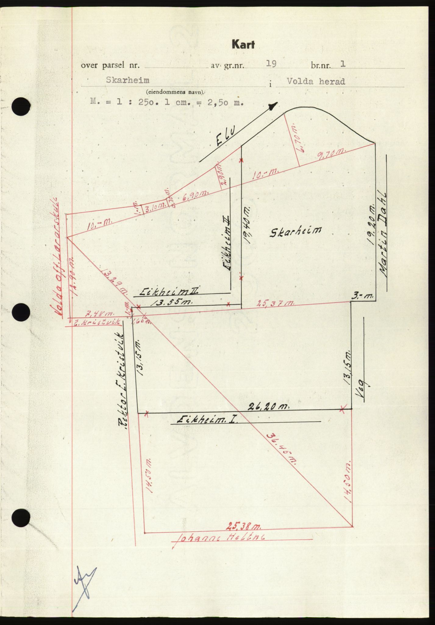 Søre Sunnmøre sorenskriveri, AV/SAT-A-4122/1/2/2C/L0081: Mortgage book no. 7A, 1947-1948, Diary no: : 1465/1947