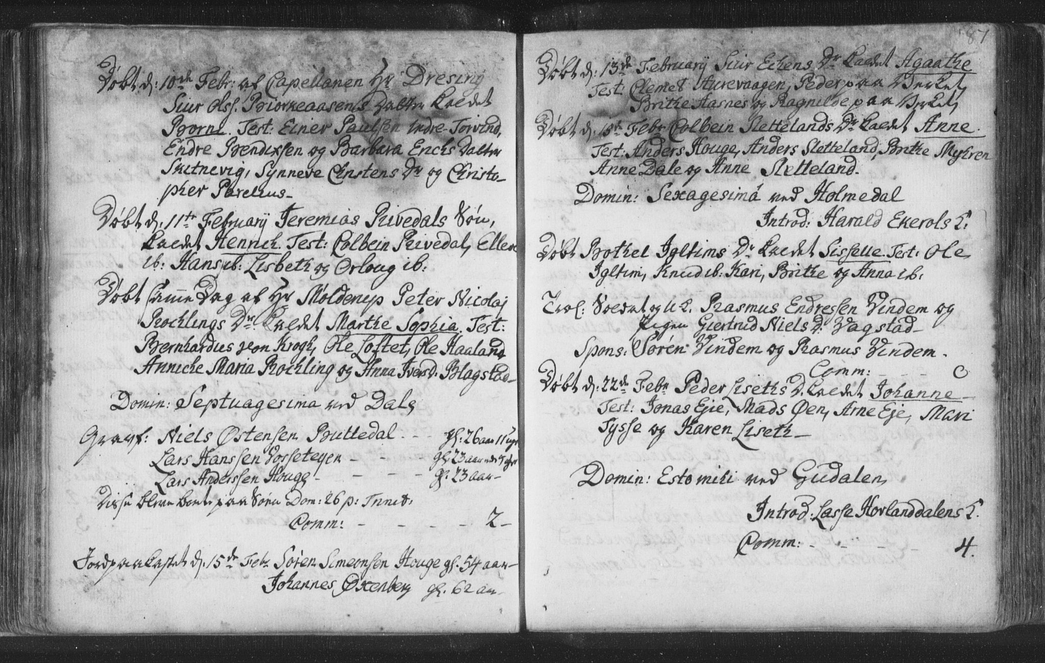 Fjaler sokneprestembete, AV/SAB-A-79801/H/Haa/Haaa/L0002: Parish register (official) no. A 2, 1779-1798, p. 87