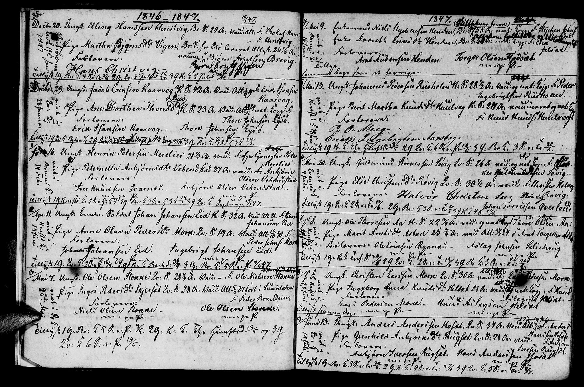 Ministerialprotokoller, klokkerbøker og fødselsregistre - Møre og Romsdal, AV/SAT-A-1454/568/L0796: Parish register (official) no. 568A05, 1845-1871