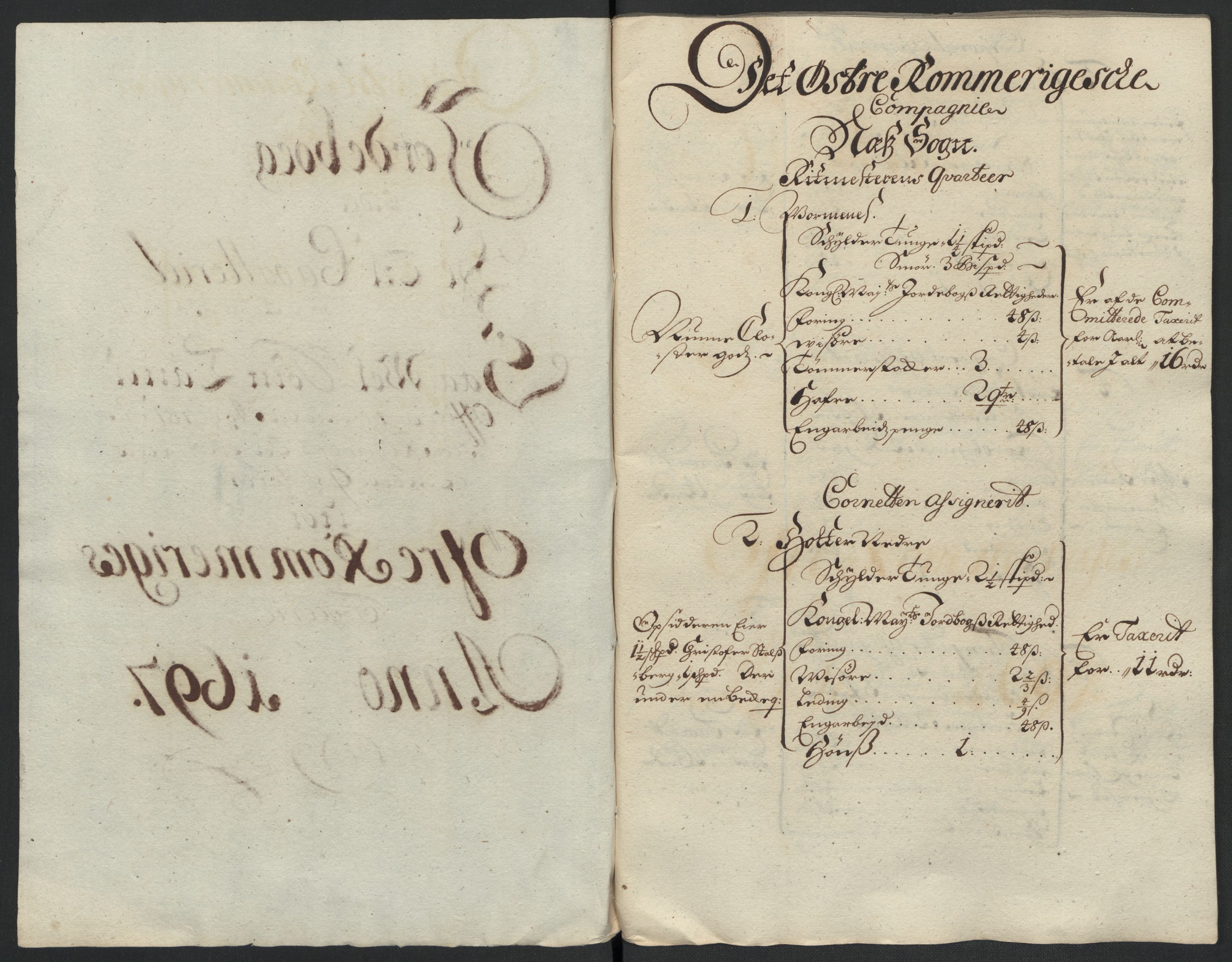 Rentekammeret inntil 1814, Reviderte regnskaper, Fogderegnskap, AV/RA-EA-4092/R12/L0709: Fogderegnskap Øvre Romerike, 1697, p. 292