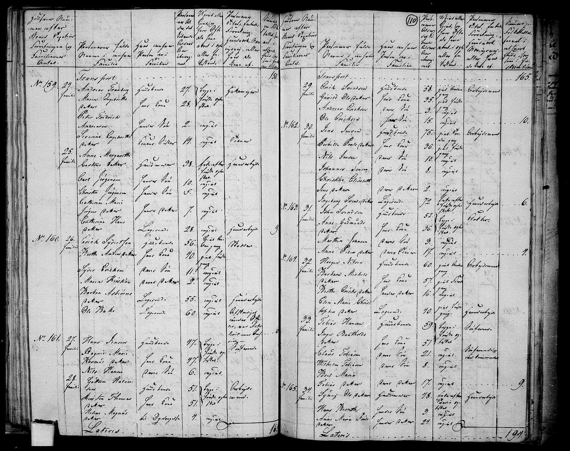 RA, 1801 census for 0103P Fredrikstad, 1801, p. 109b-110a