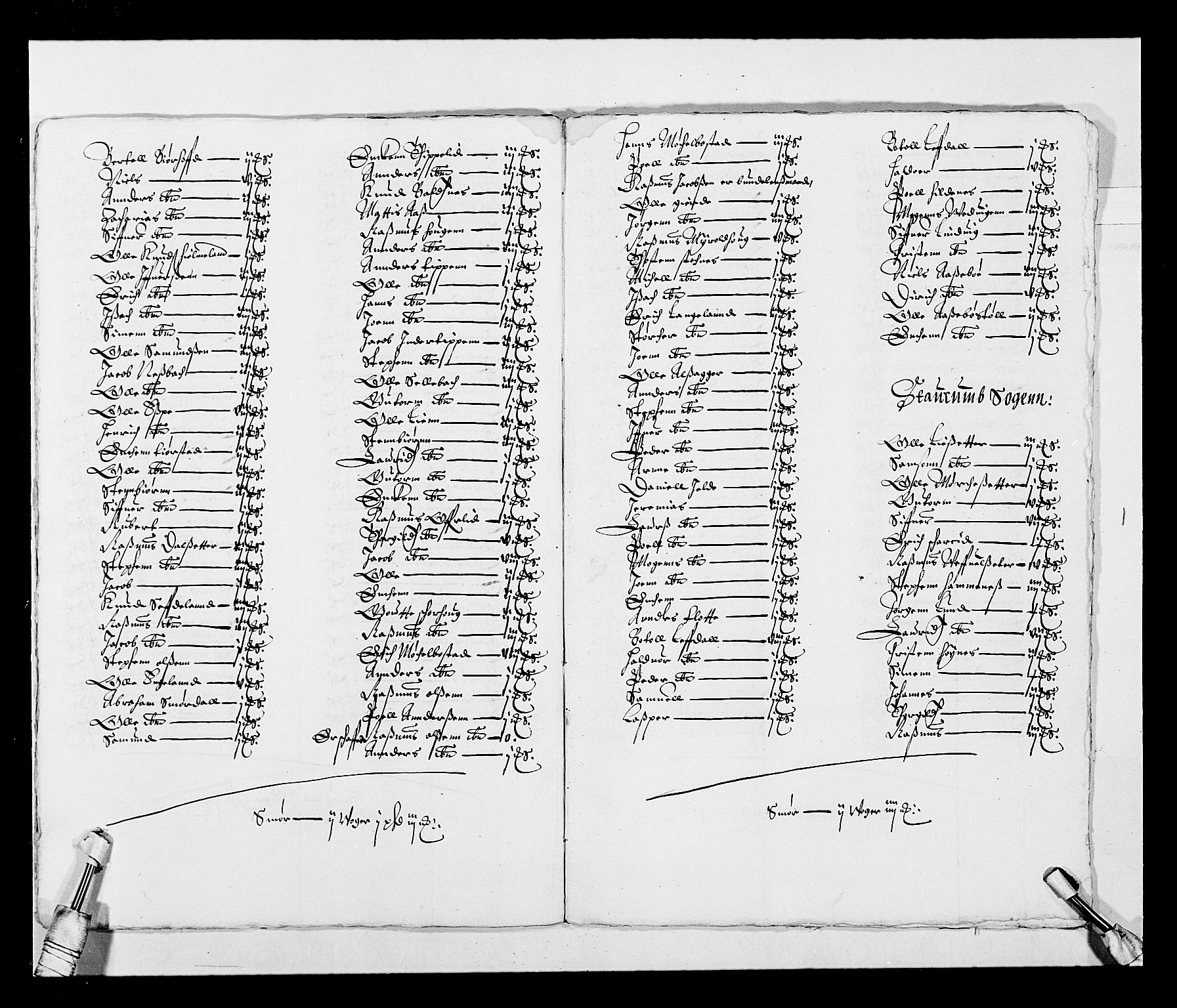 Stattholderembetet 1572-1771, AV/RA-EA-2870/Ek/L0026/0002: Jordebøker 1633-1658: / Tiendelister fra Bergenhus len, 1642-1647, p. 70