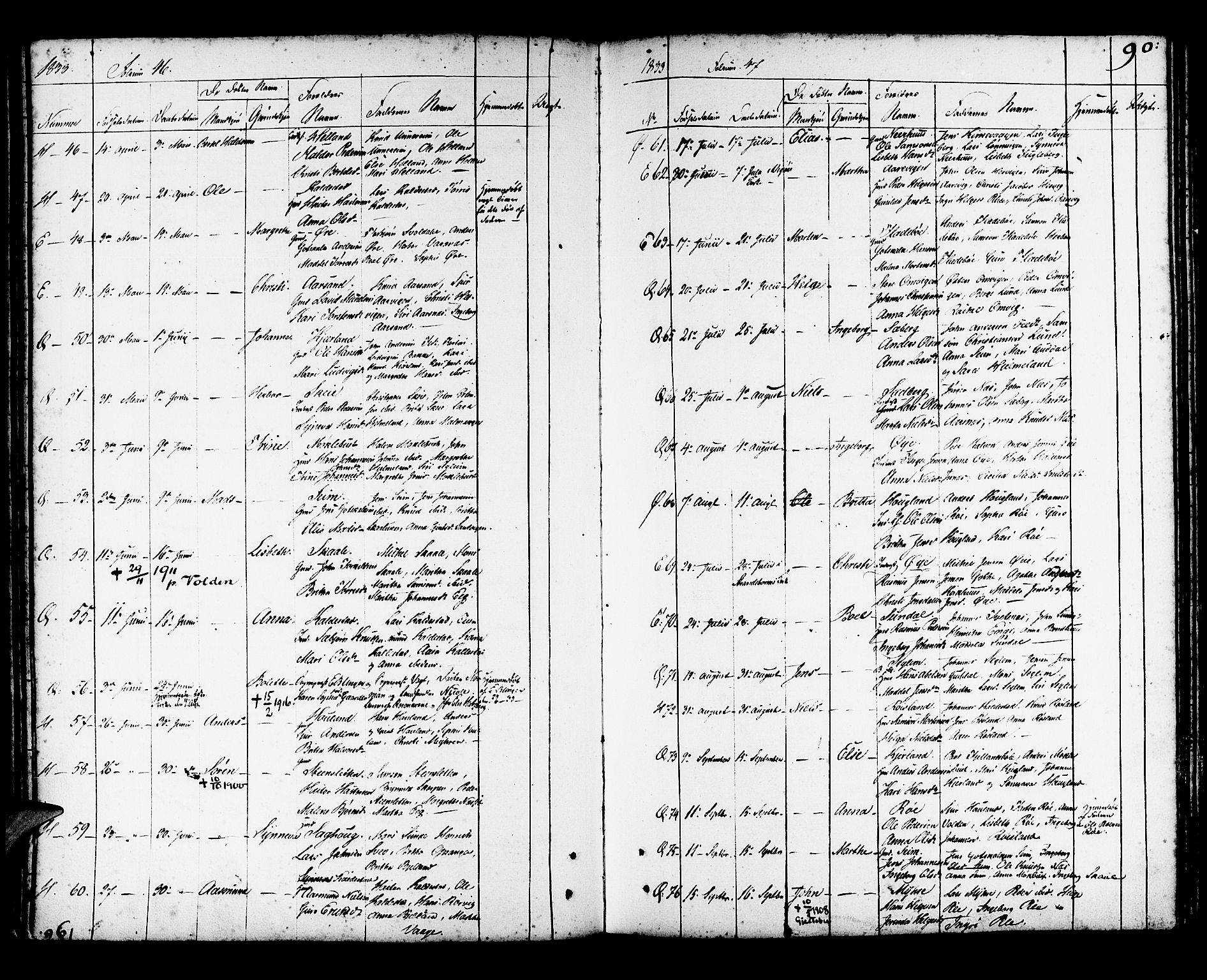 Kvinnherad sokneprestembete, SAB/A-76401/H/Haa: Parish register (official) no. A 5, 1811-1835, p. 90