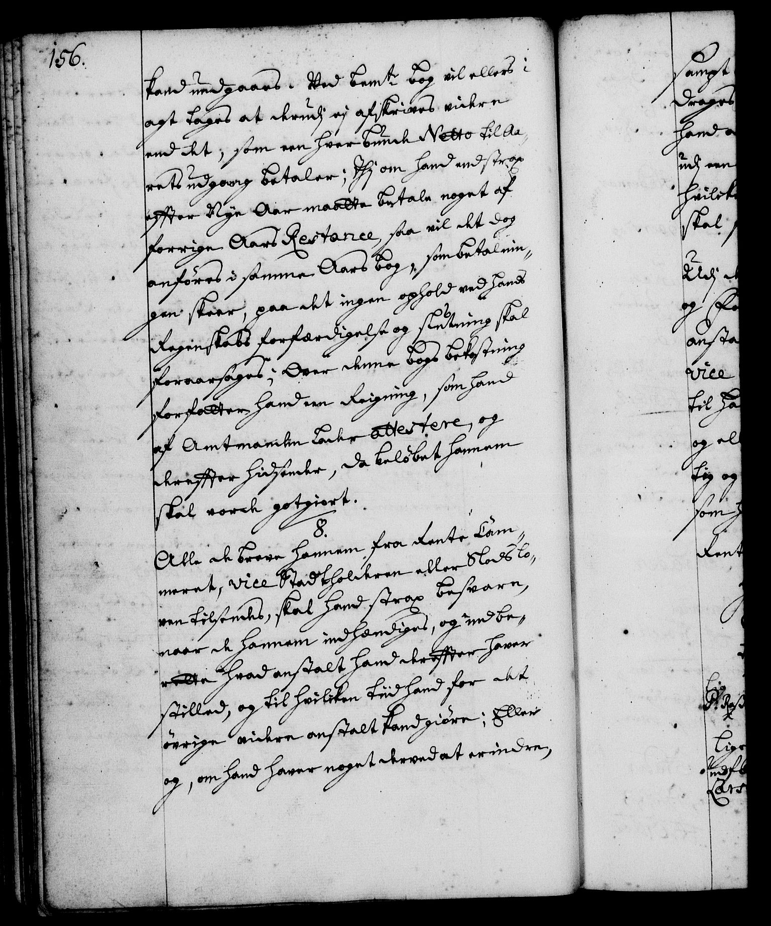 Rentekammeret, Kammerkanselliet, RA/EA-3111/G/Gg/Ggi/L0001: Norsk instruksjonsprotokoll med register (merket RK 53.34), 1720-1729, p. 156