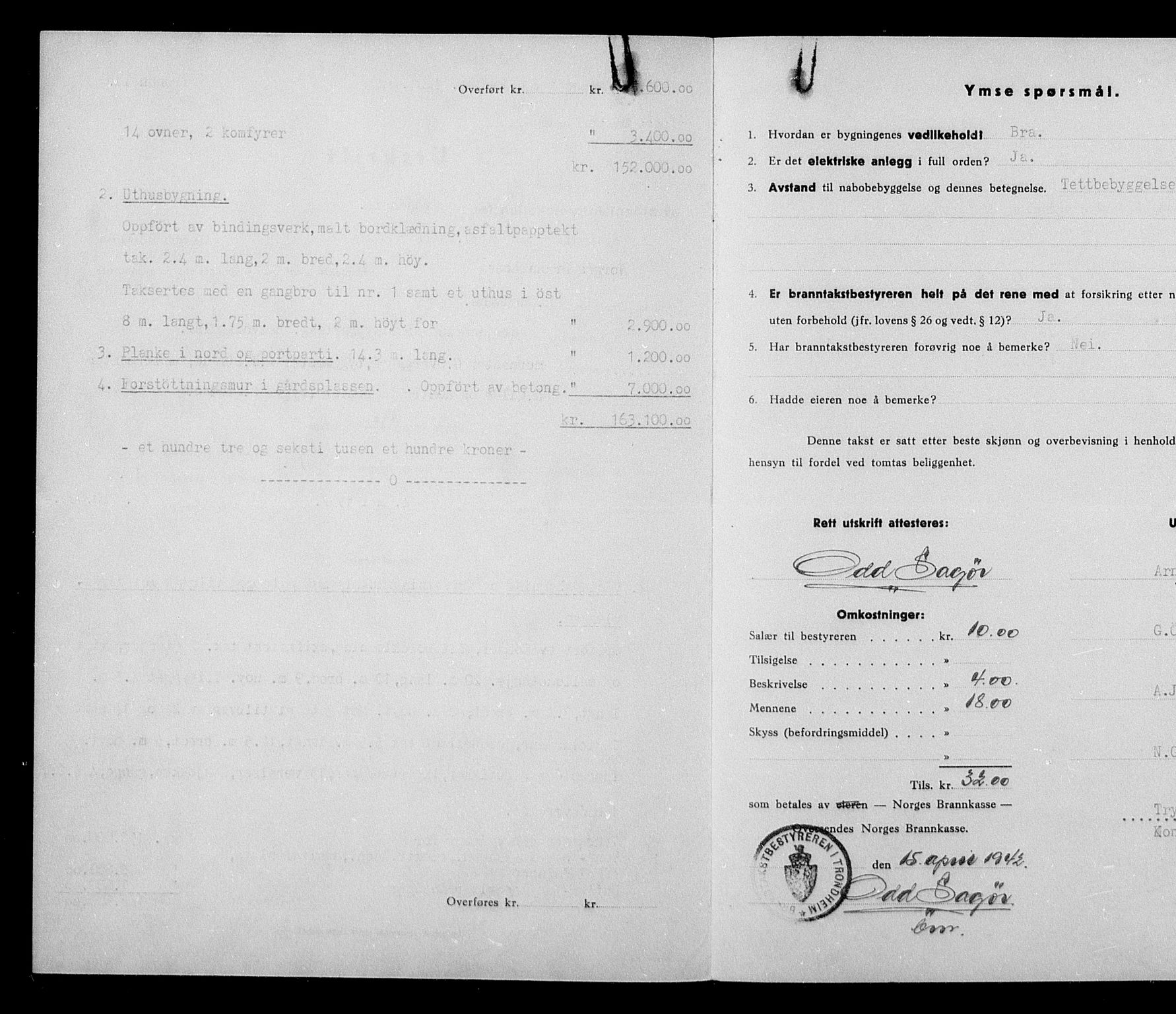 Justisdepartementet, Tilbakeføringskontoret for inndratte formuer, RA/S-1564/H/Hc/Hca/L0906: --, 1945-1947, p. 260