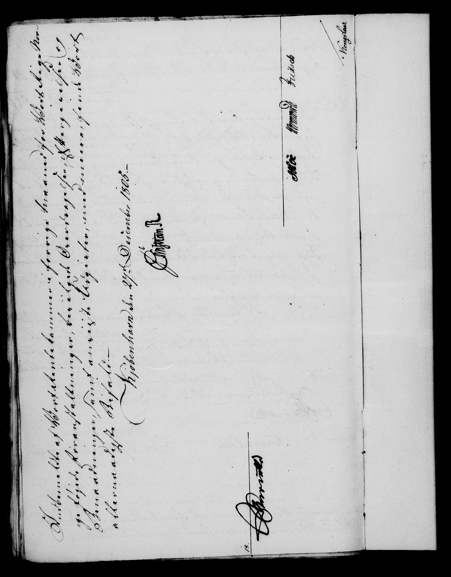 Rentekammeret, Kammerkanselliet, RA/EA-3111/G/Gf/Gfa/L0087: Norsk relasjons- og resolusjonsprotokoll (merket RK 52.87), 1805, p. 669