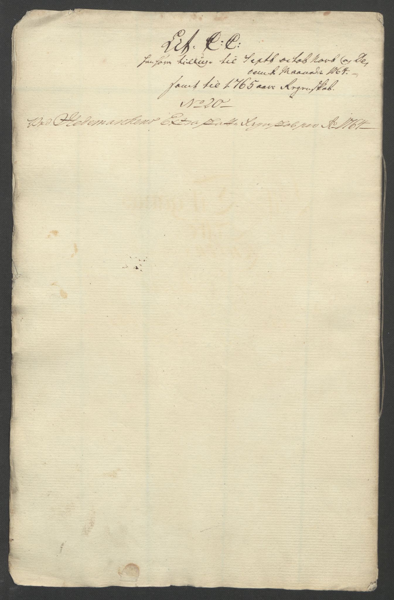 Rentekammeret inntil 1814, Reviderte regnskaper, Fogderegnskap, AV/RA-EA-4092/R16/L1148: Ekstraskatten Hedmark, 1764, p. 303