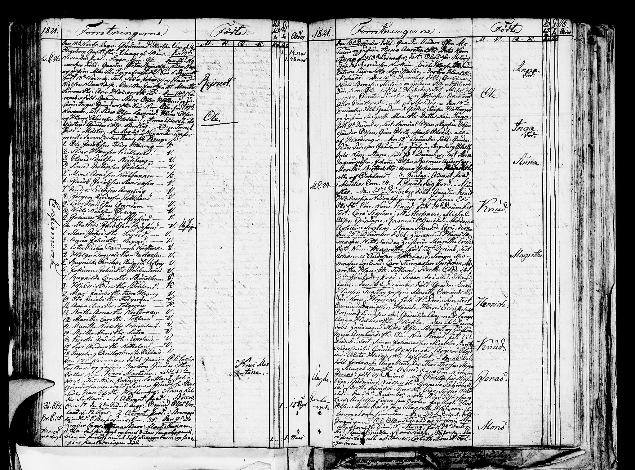 Finnås sokneprestembete, SAB/A-99925/H/Ha/Haa/Haaa/L0004: Parish register (official) no. A 4, 1804-1830, p. 116