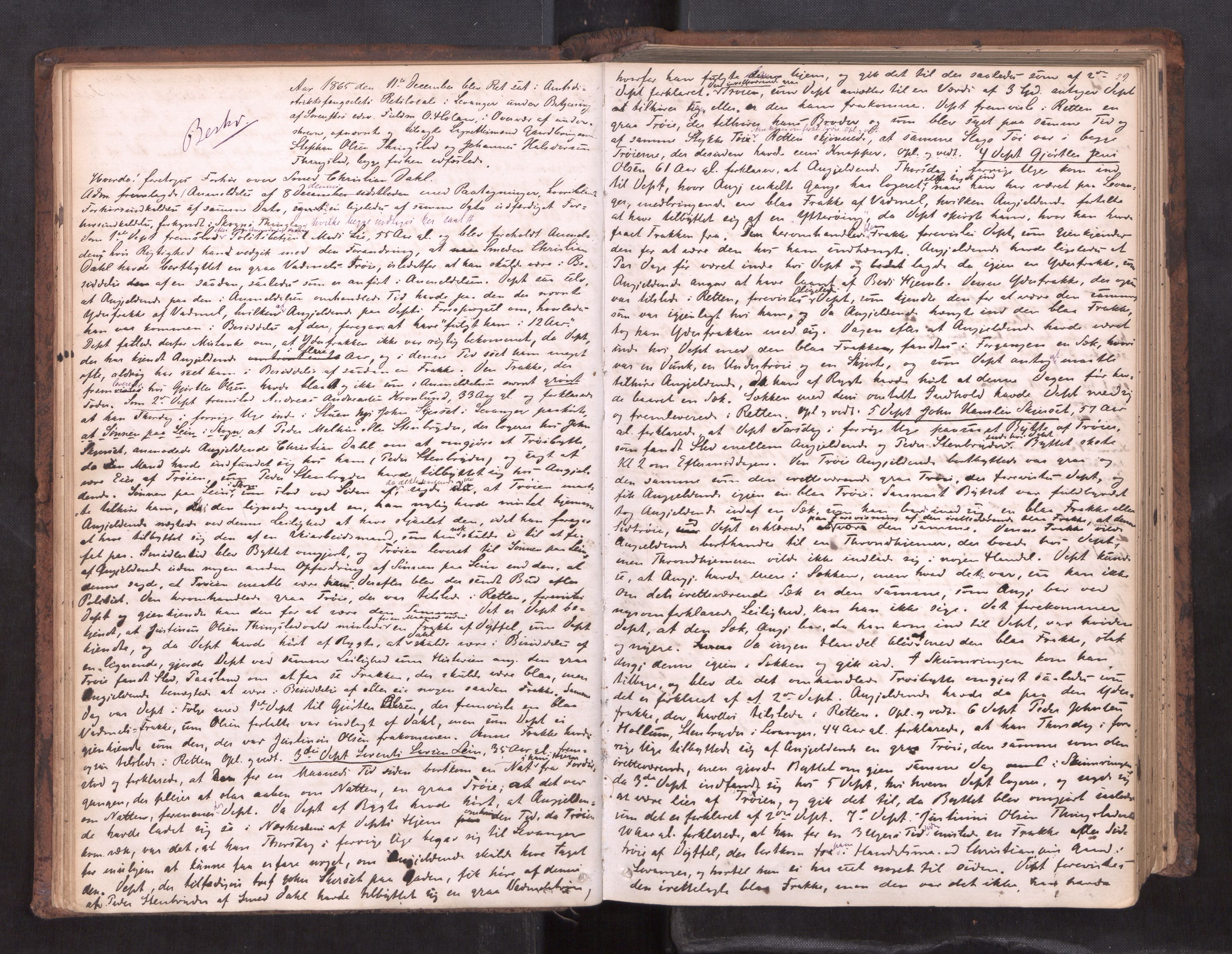 Stjør- og Verdal sorenskriveri, AV/SAT-A-4167/1/1/1B/L0019: Ekstrarettsprotokoll, 1864-1877, p. 28b-29a