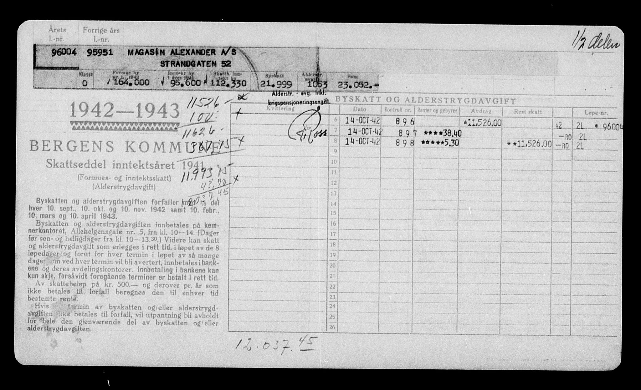 Justisdepartementet, Tilbakeføringskontoret for inndratte formuer, AV/RA-S-1564/H/Hc/Hcd/L0994: --, 1945-1947, p. 367